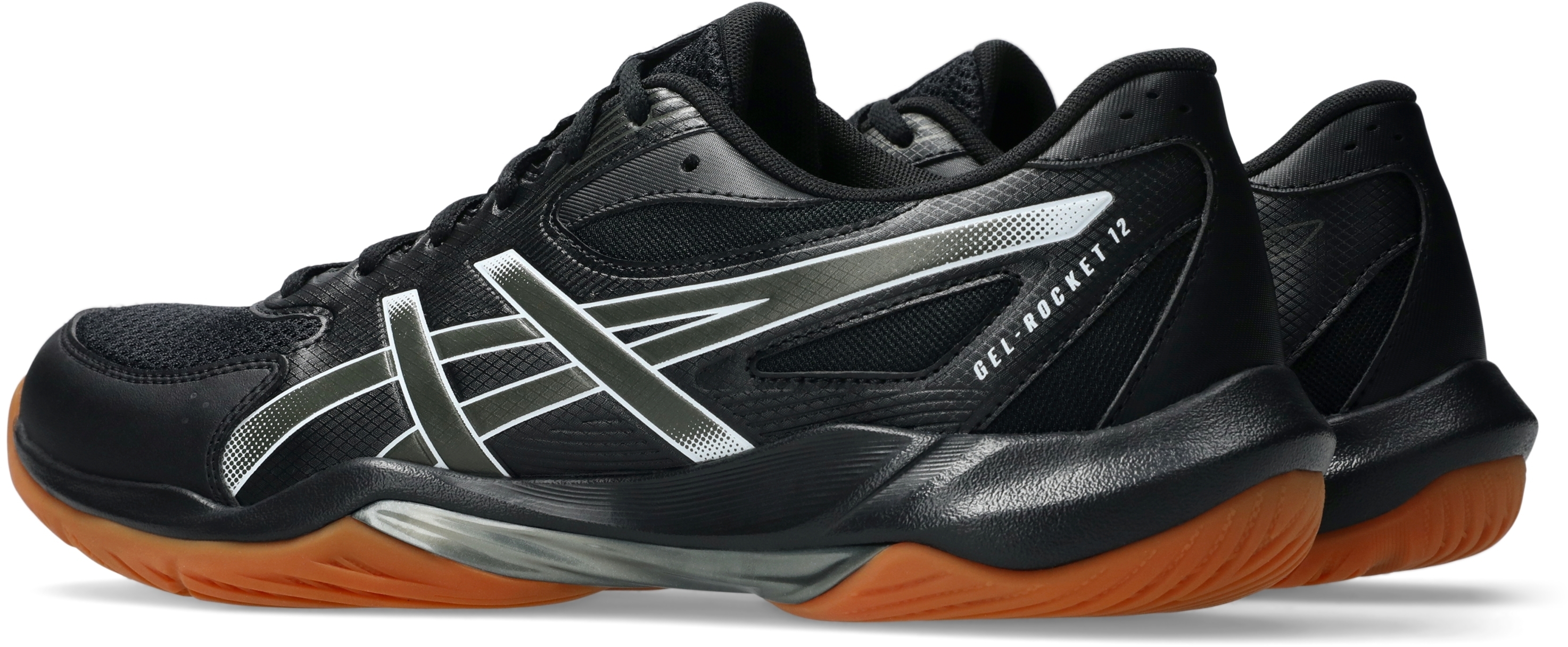 Кроссовки волейбольные мужские Asics Gel-Rocket 12 1071A116-001 44 (10 US) черные фото 5