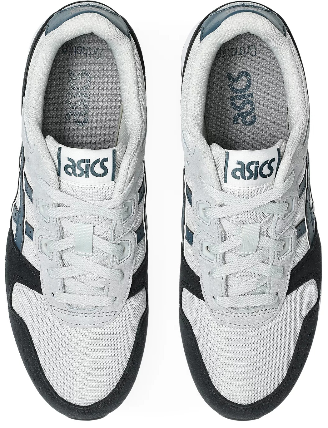 Кроссовки мужские Asics Lyte Classic 1203A611-022 44.5 (10.5 US) серо-зеленые/синие фото 7