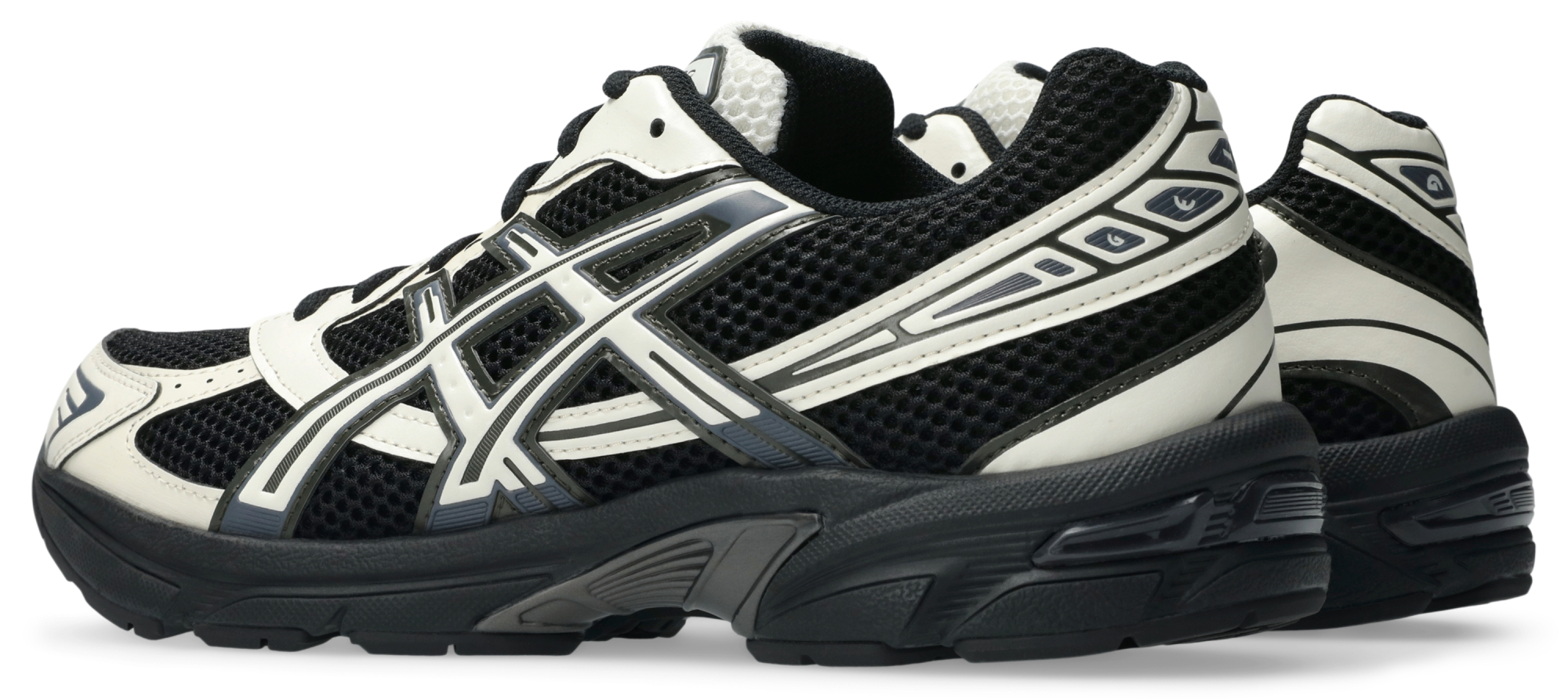 Кроссовки Asics Gel-1130 1203A609-001 46,5 (12 US) черные/белые фото 3