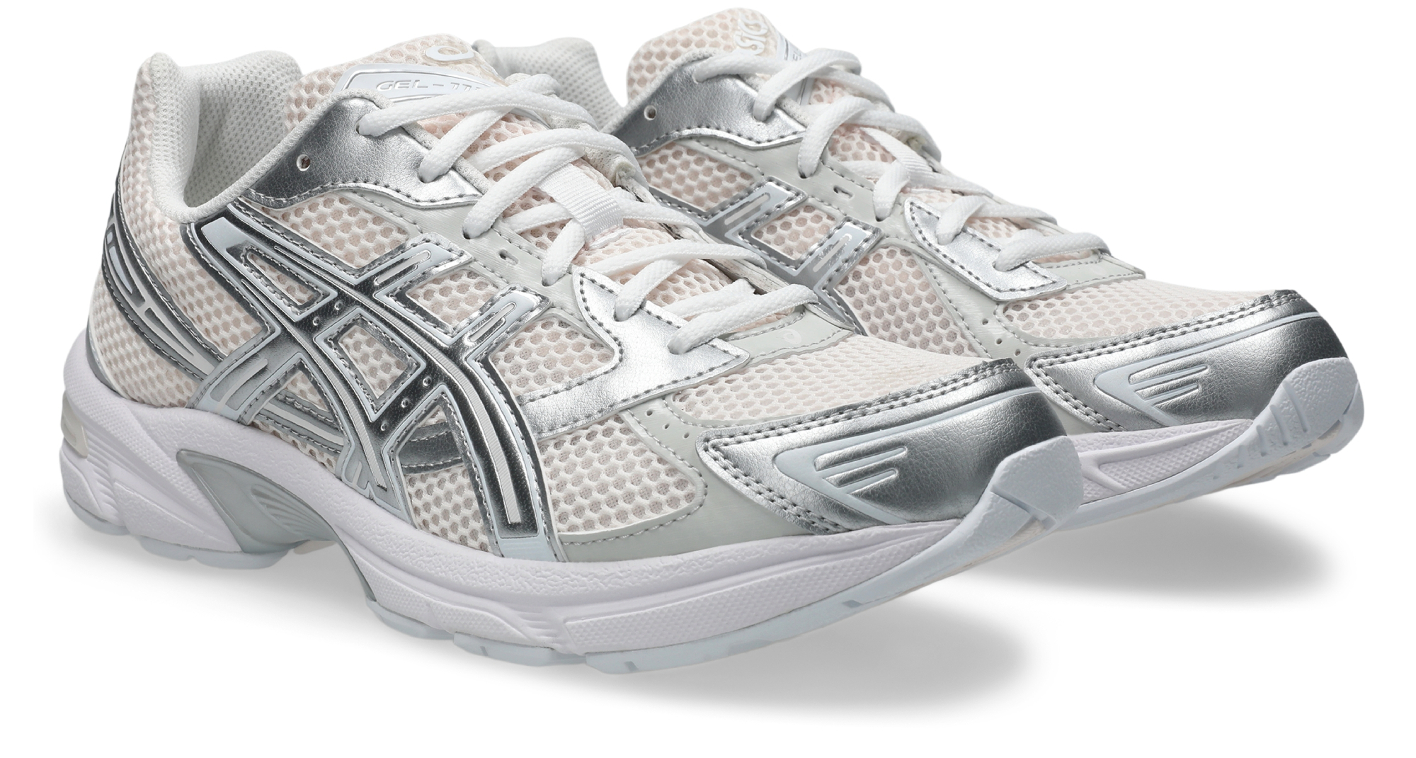 Кроссовки Asics Gel-1130 1203A609-700 39,5 (6,5 US) белые/бежевые фото 