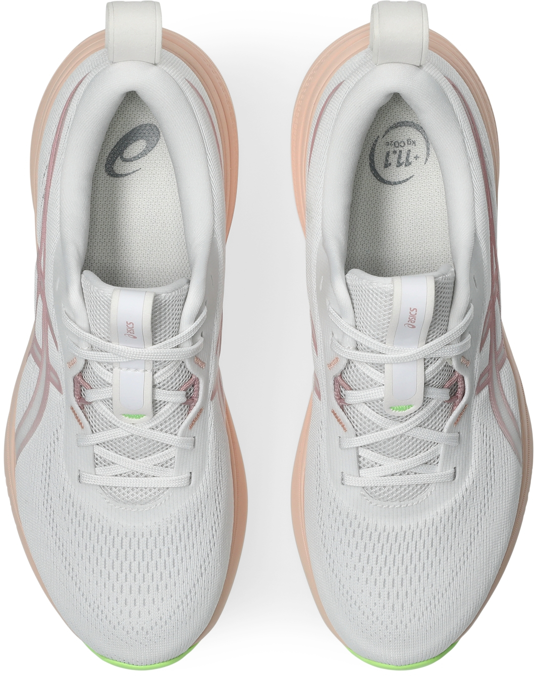 Кросівки для бігу жіночі Asics Gel-Pulse 17 1012B930-100 37.5 (6.5 US) білі/персиковіфото6