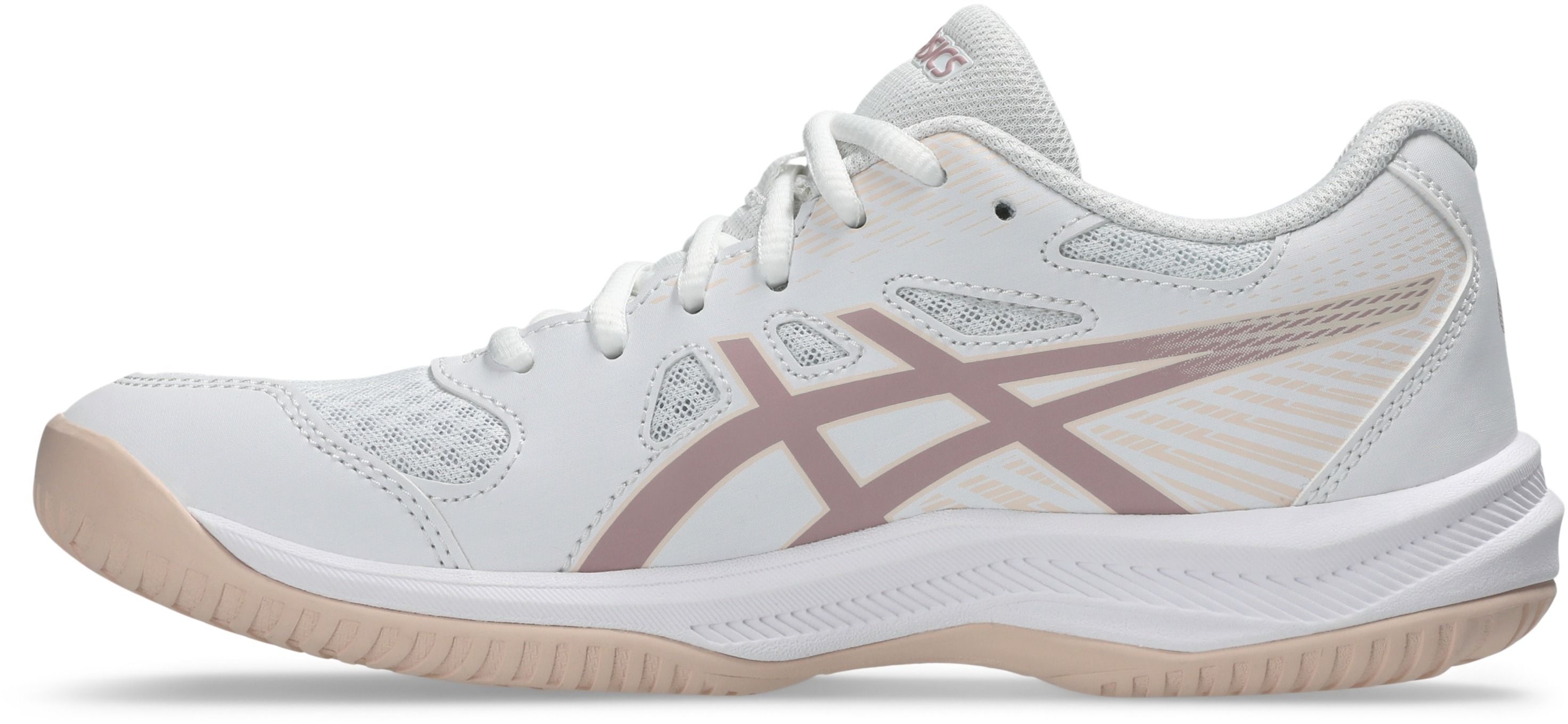 Кросівки волейбольні жіночі Asics Upcourt 6 1072A107-104 39 (7.5 US) молочні фото2