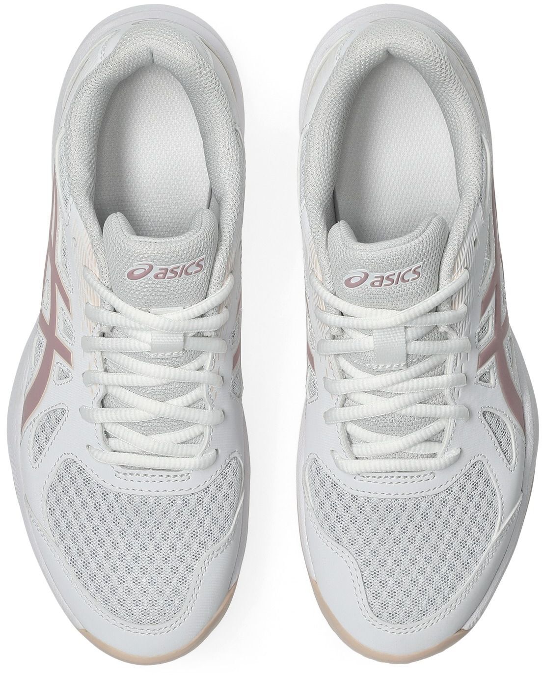 Кросівки волейбольні жіночі Asics Upcourt 6 1072A107-104 39 (7.5 US) молочні фото6