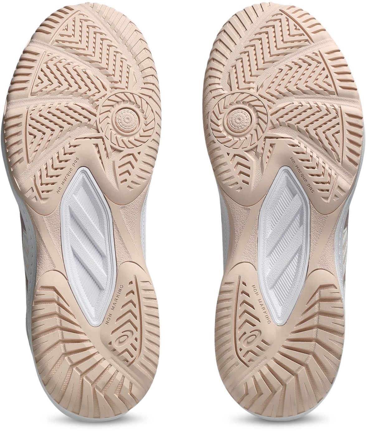 Кроссовки волейбольные женкие Asics Upcourt 6 1072A107-104 40 (8.5 US) молочные фото 7