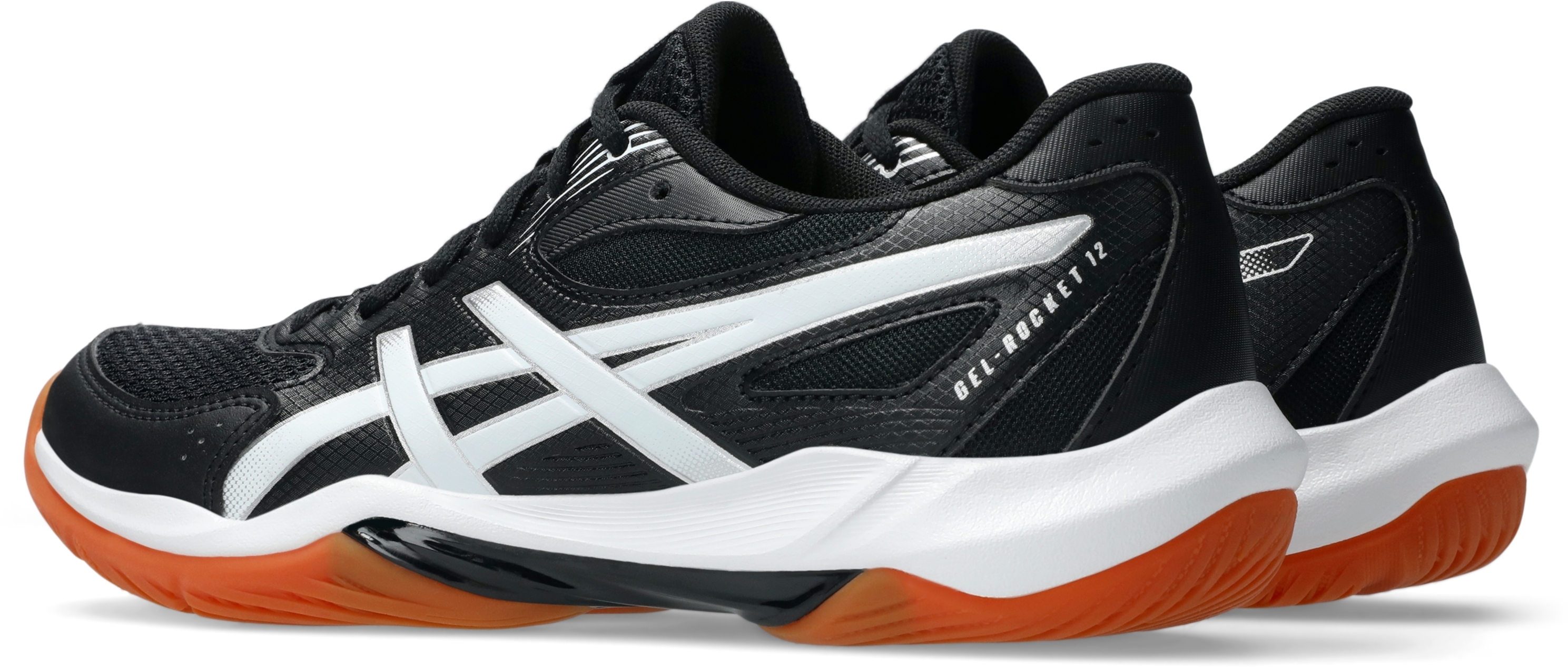 Кроссовки волейбольные женкие Asics Gel-Rocket 12 1072A119-001 39 (7.5 US) черные фото 5