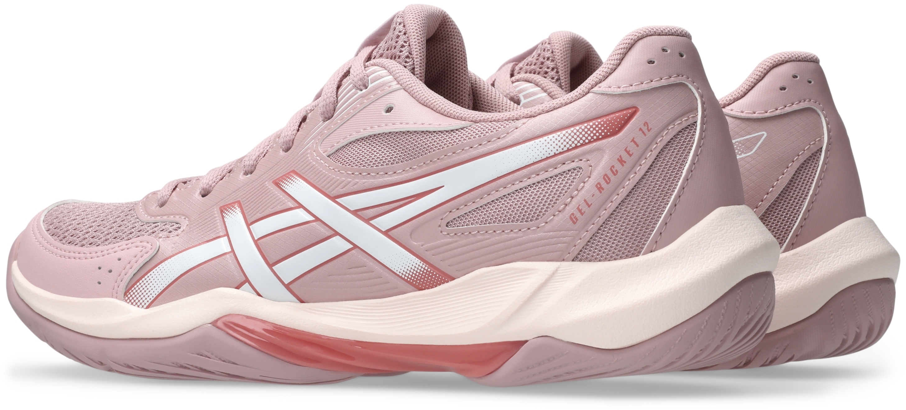 Кроссовки волейбольные женские Asics Gel-Rocket 12 1072A119-700 37,5 (6,5 US) розовые фото 