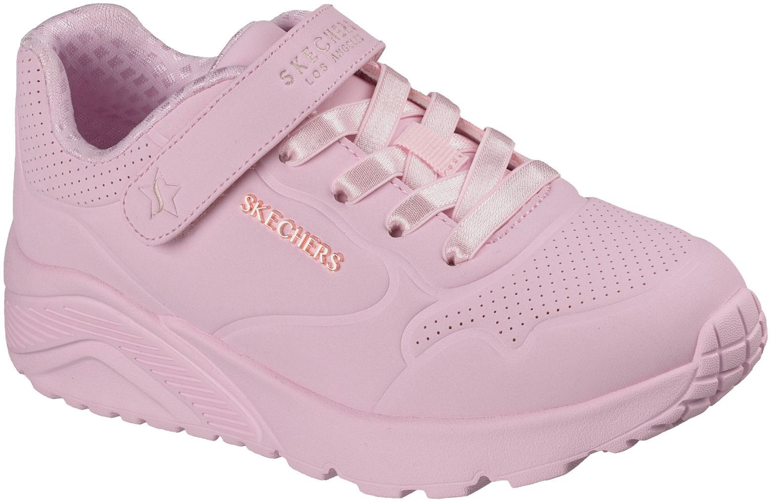 Кроссовки для девочек Skechers Uno Lite 310429L LTPK 28.5 (12 US) розовые фото 3