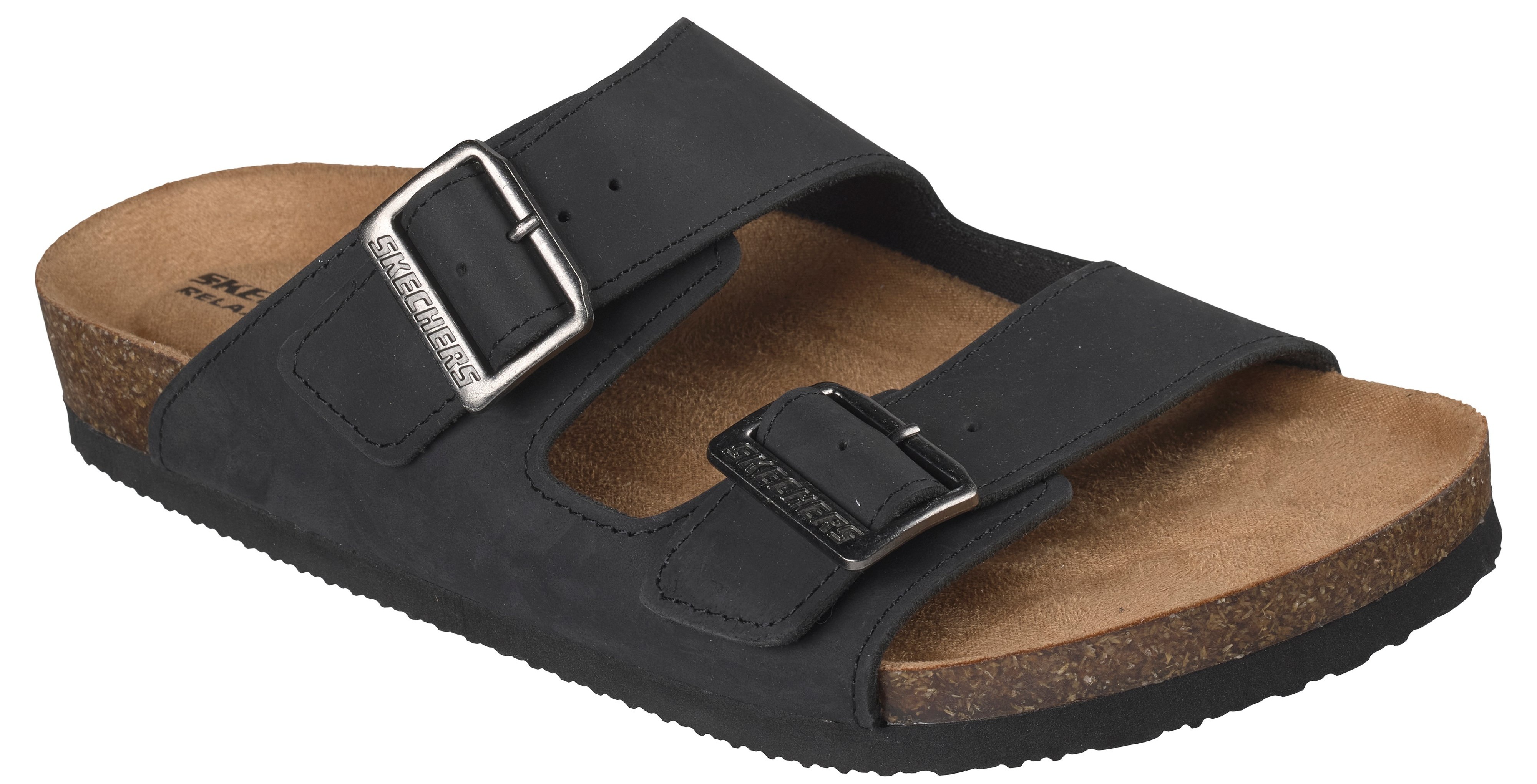 Шльопанці чоловічі Skechers Aidan 205712 BLK 39.5 (7 US) чорніфото3