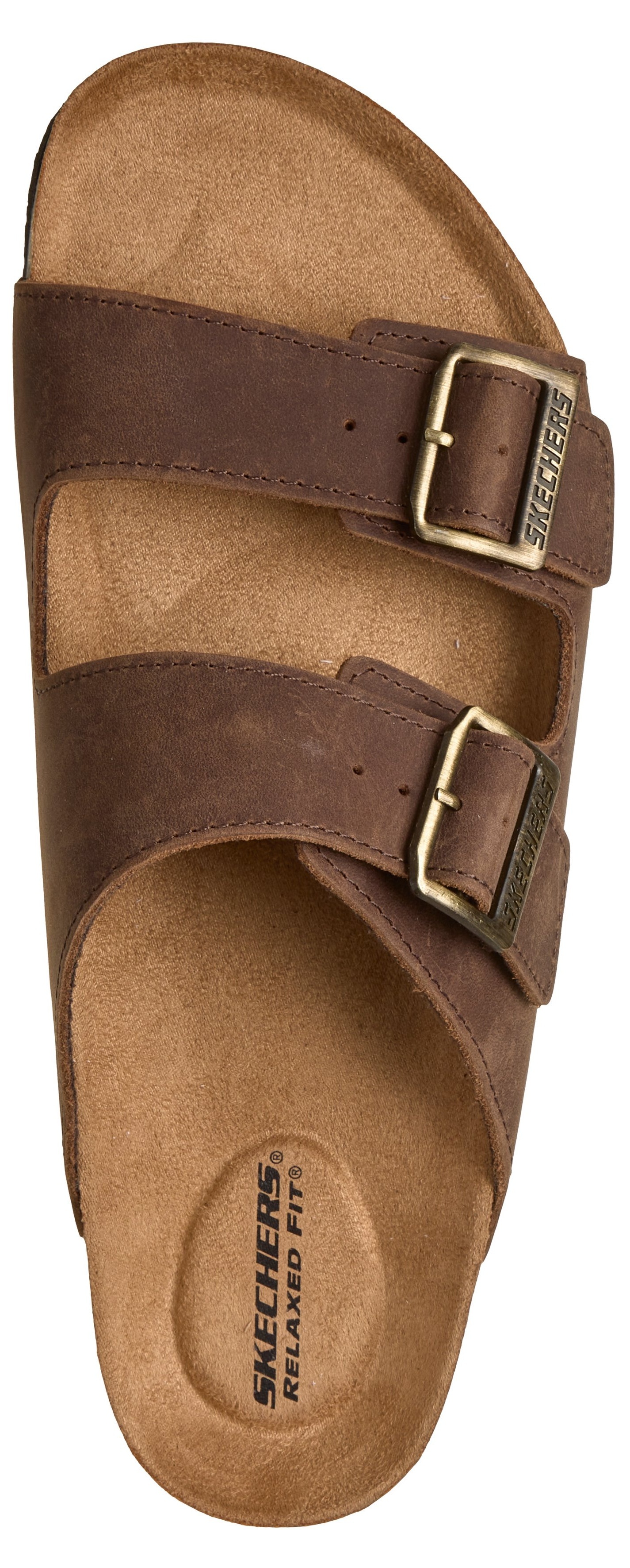 Шльопанці чоловічі Skechers Aidan 205712 COC 39.5 (7 US) коричневіфото4