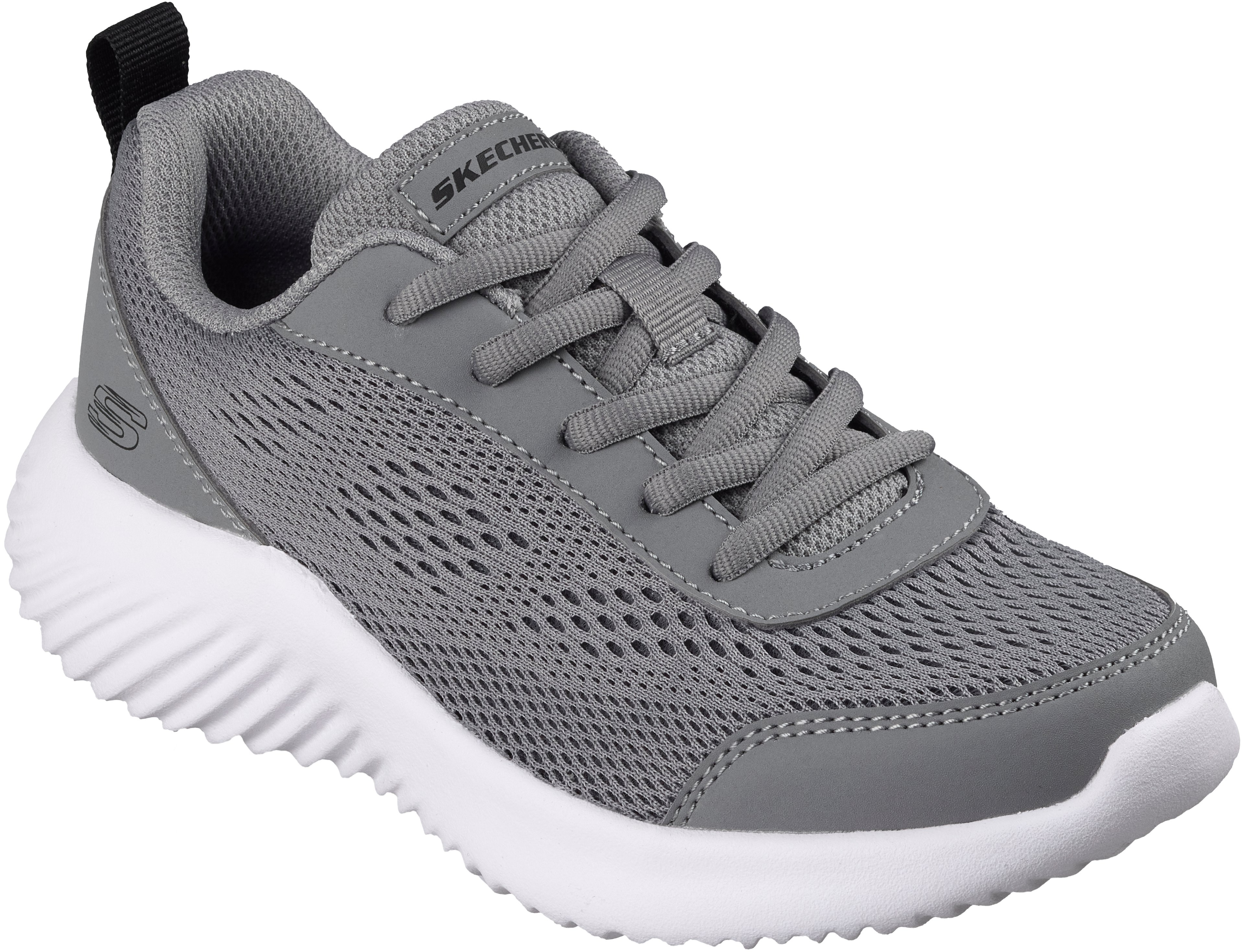 Кроссовки для мальчиков Skechers Bounder 403916L GRY 31 (13,5 US) серые фото 3