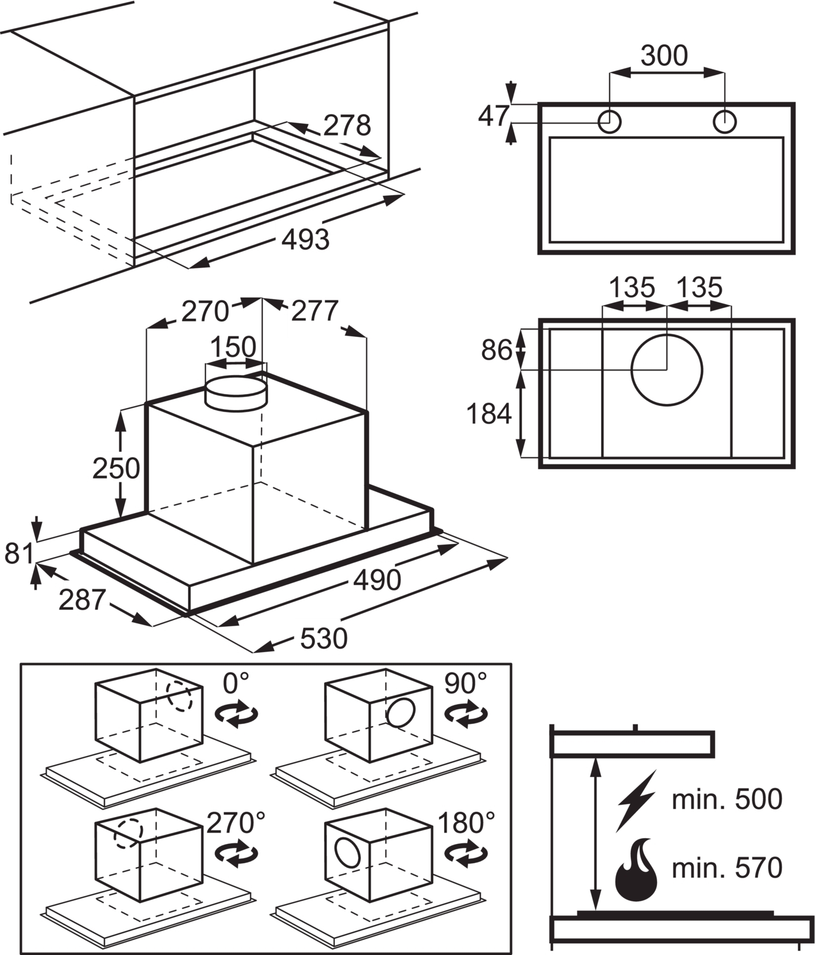 Вытяжка Electrolux CFG526R фото 