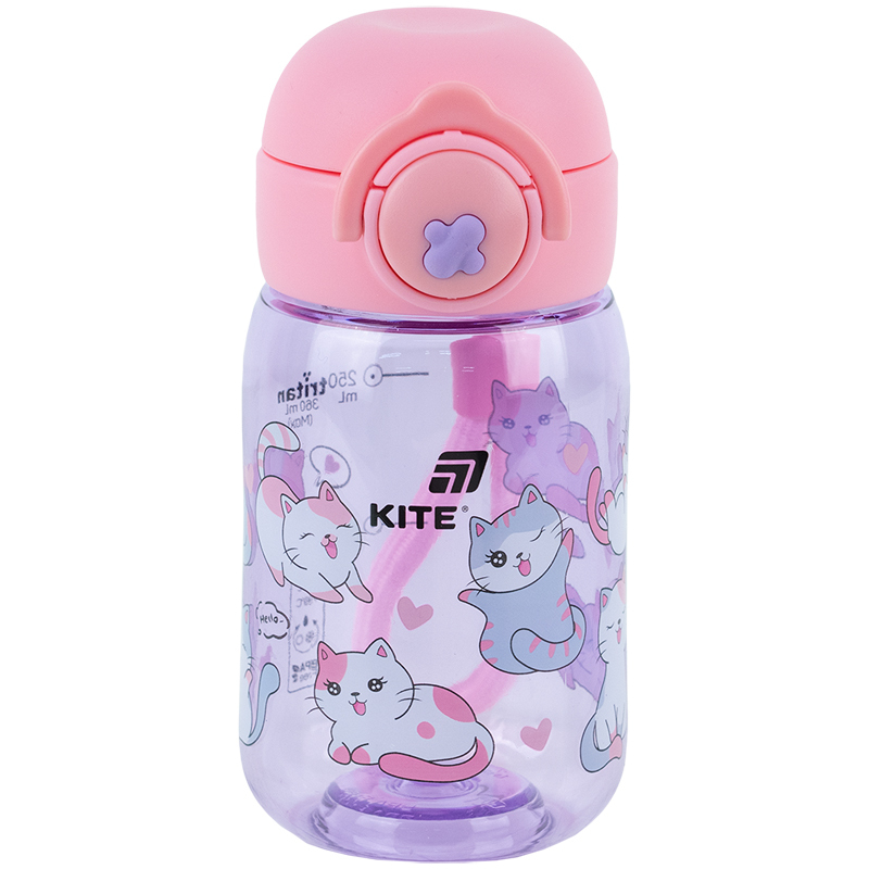 Пляшечка для води Kite, 360 мл, Cats, K25-1235-1 фото6
