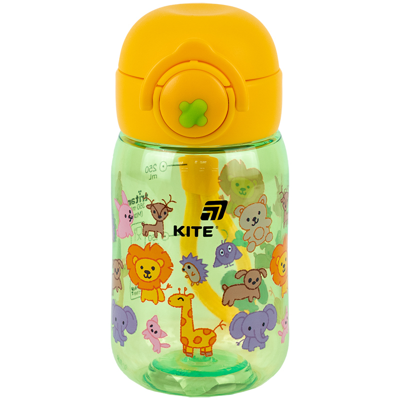 Пляшечка для води Kite, 360 мл, Zoo, K25-1235-3 фото