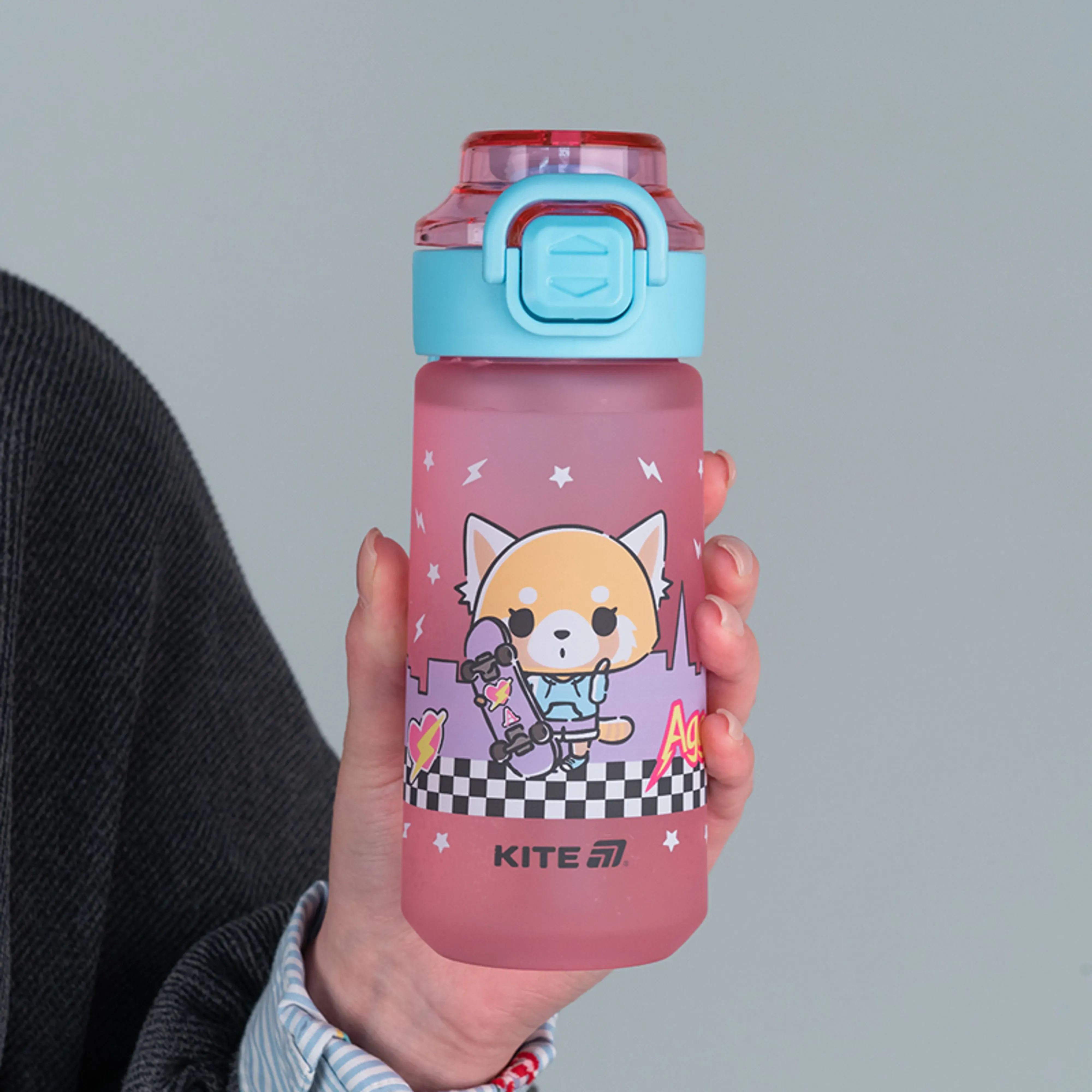 Бутылочка для воды Kite, 560 мл, Aggretsuko, AR25-1213 фото 
