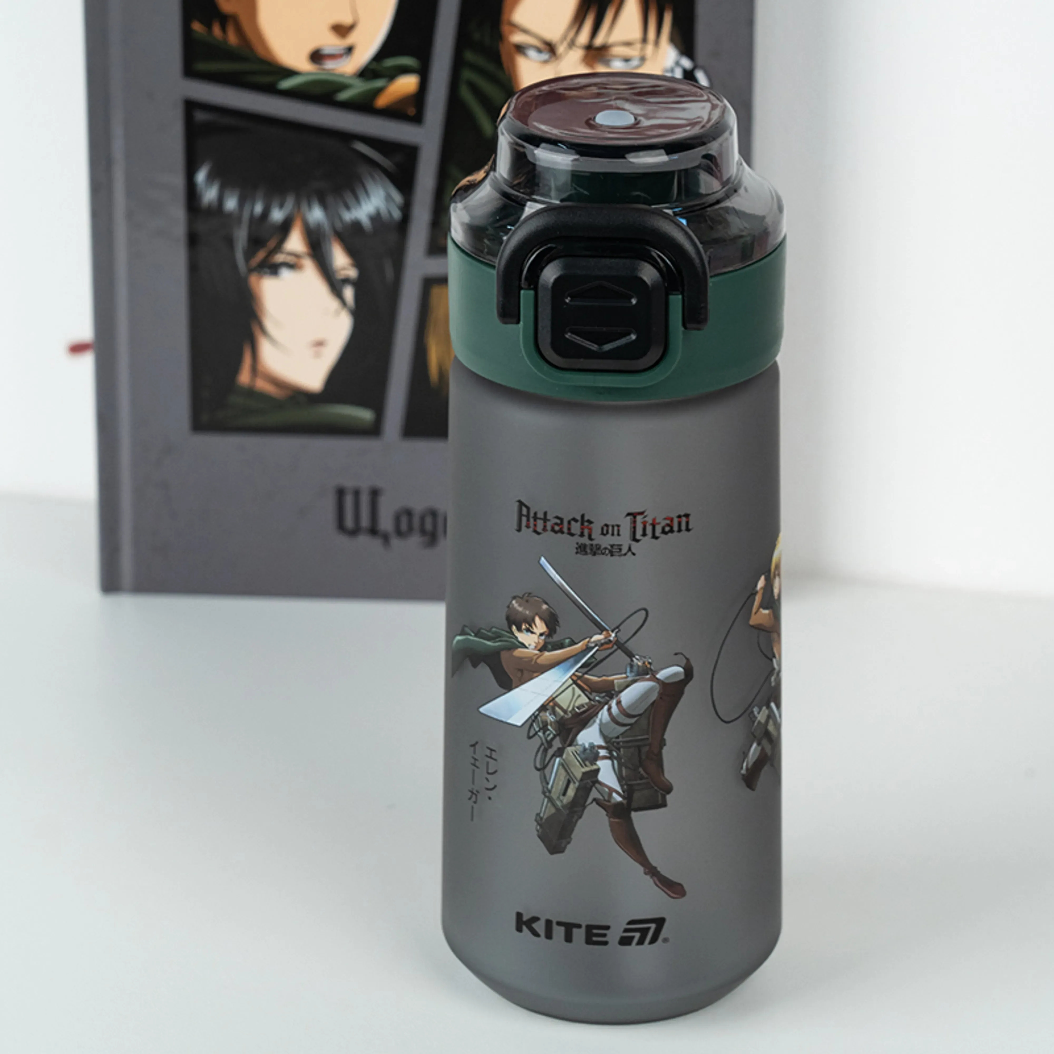 Бутылочка для воды Kite, 560 мл, Attack on Titan, AT25-1213 фото 