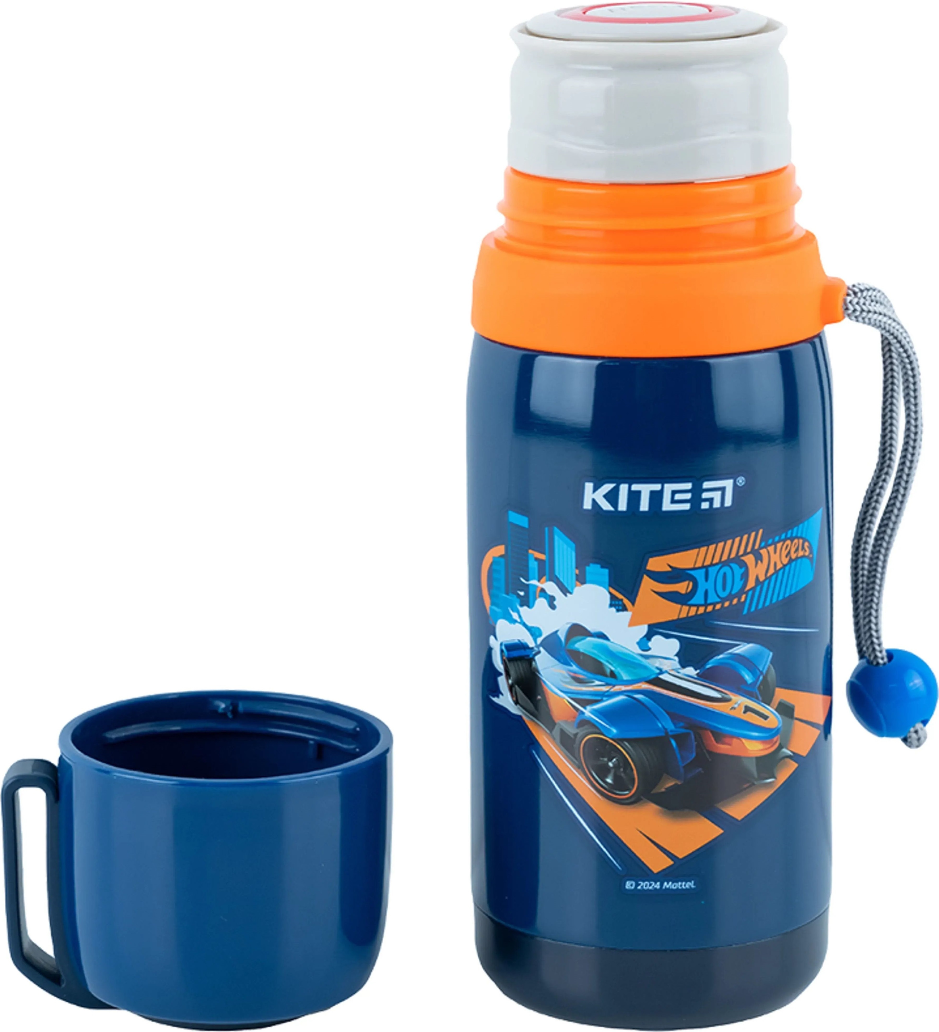 Термос Kite 350 мл, Hot Wheels, HW24-301 фото 