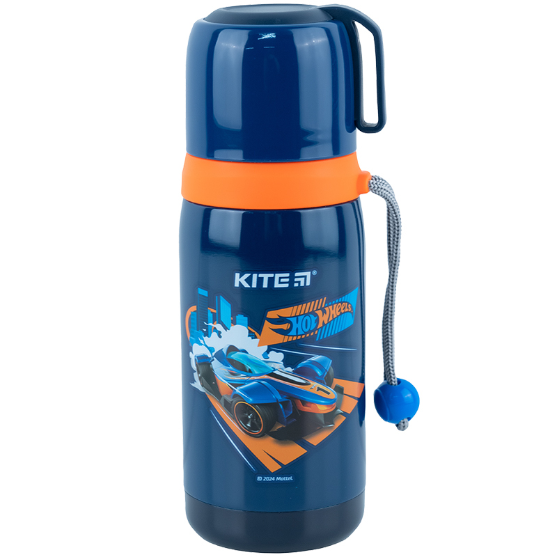 Термос Kite 350 мл, Hot Wheels, HW24-301 фото