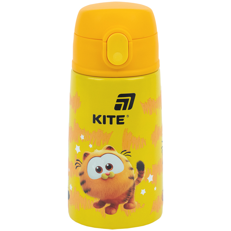 Термос Kite з трубочкою 400мл, Garfield, GF25-1261 фото7