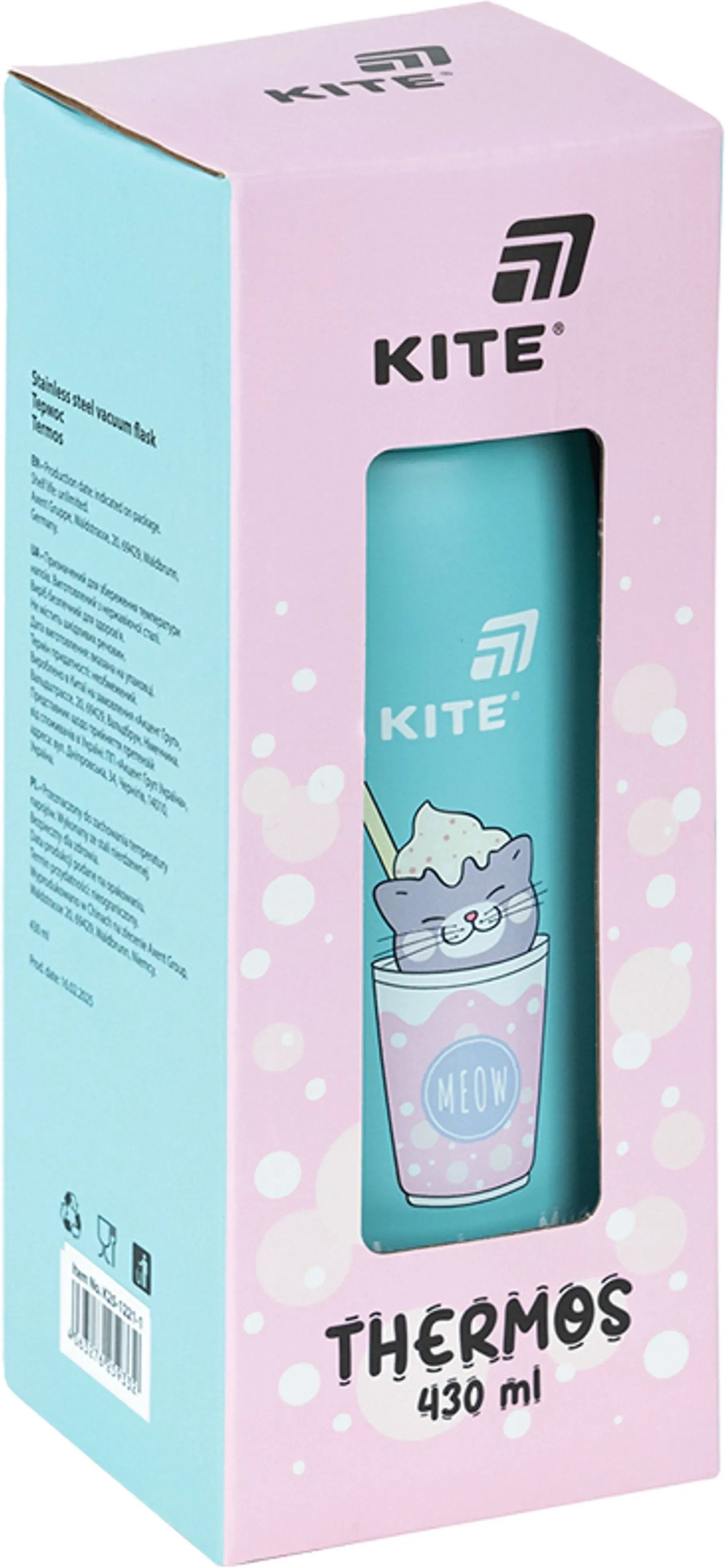 Термос Kite, 430 мл, Hug in mug, K25-1221-1 фото 