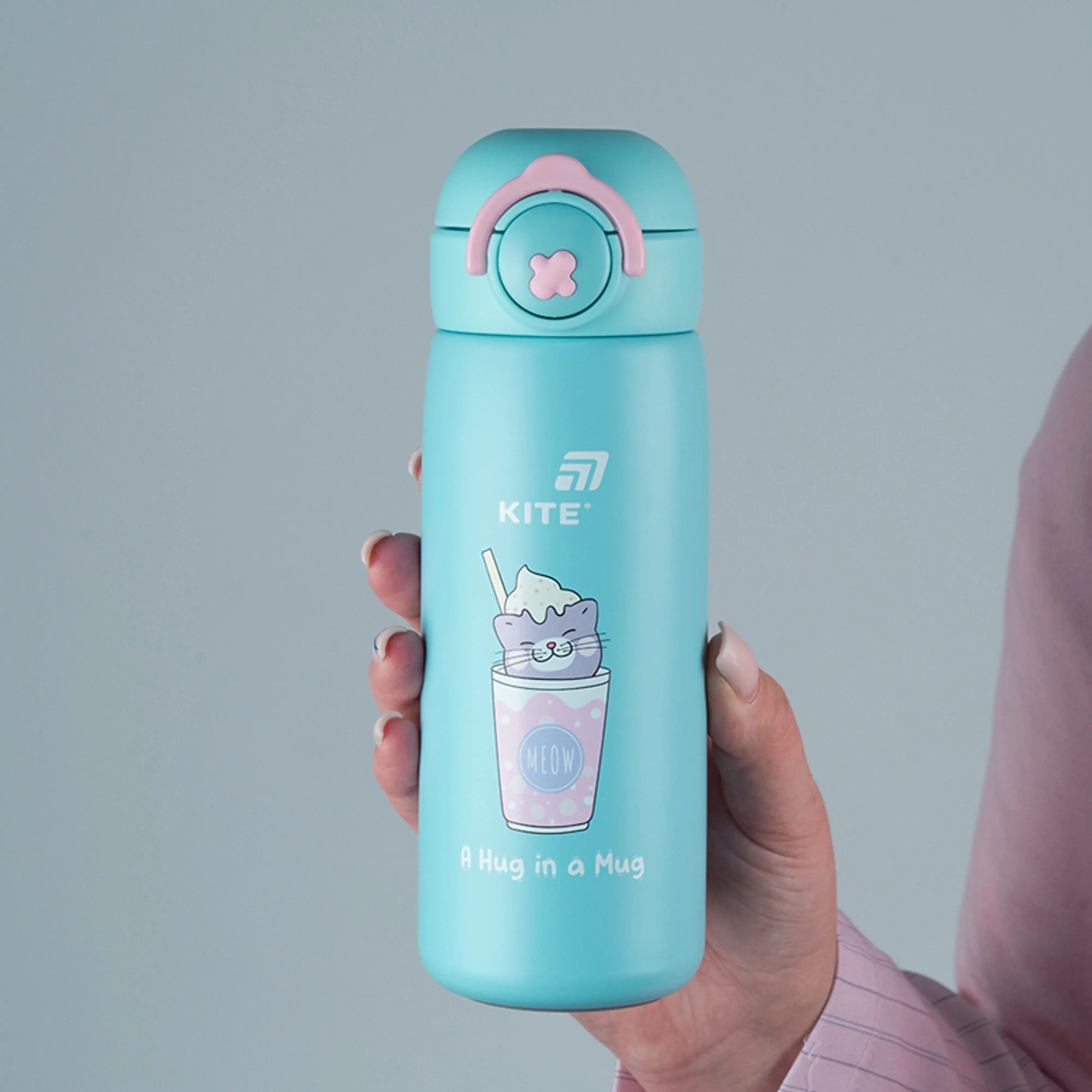 Термос Kite, 430 мл, Hug in mug, K25-1221-1 фото 