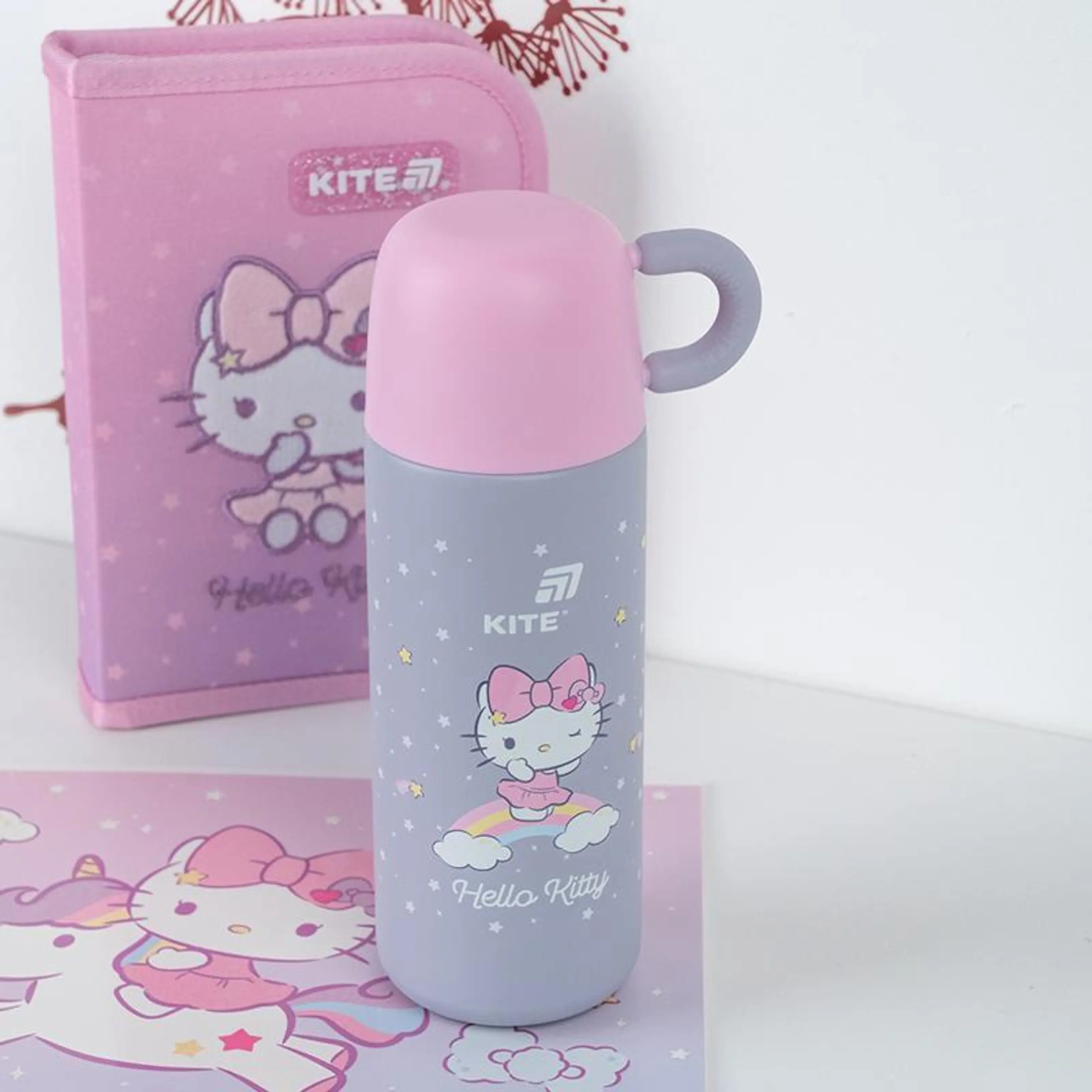Термос Kite, 480 мл, Hello Kitty, HK25-312-1 фото 