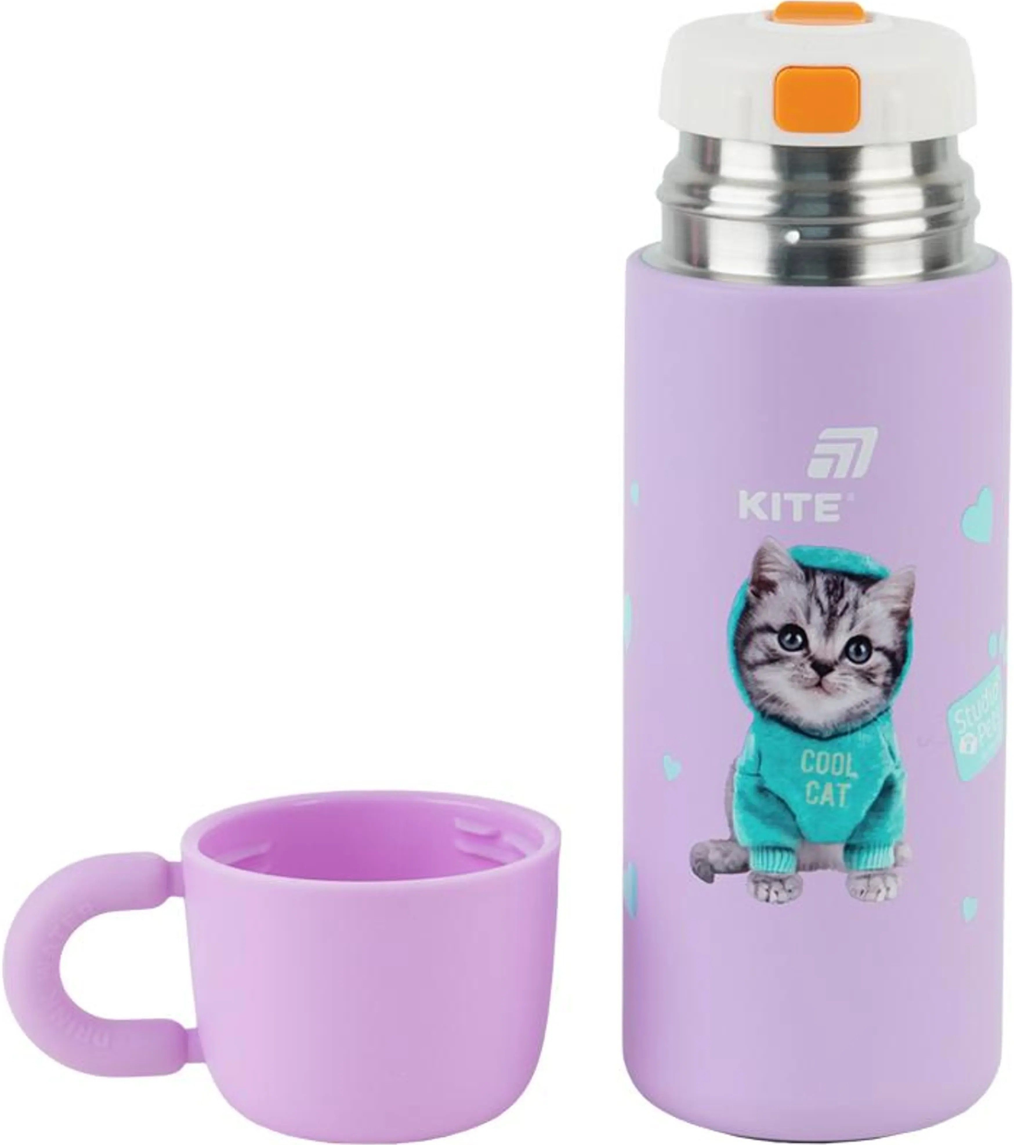 Термос Kite, 480 мл, Studio Pets, SP25-312 фото 