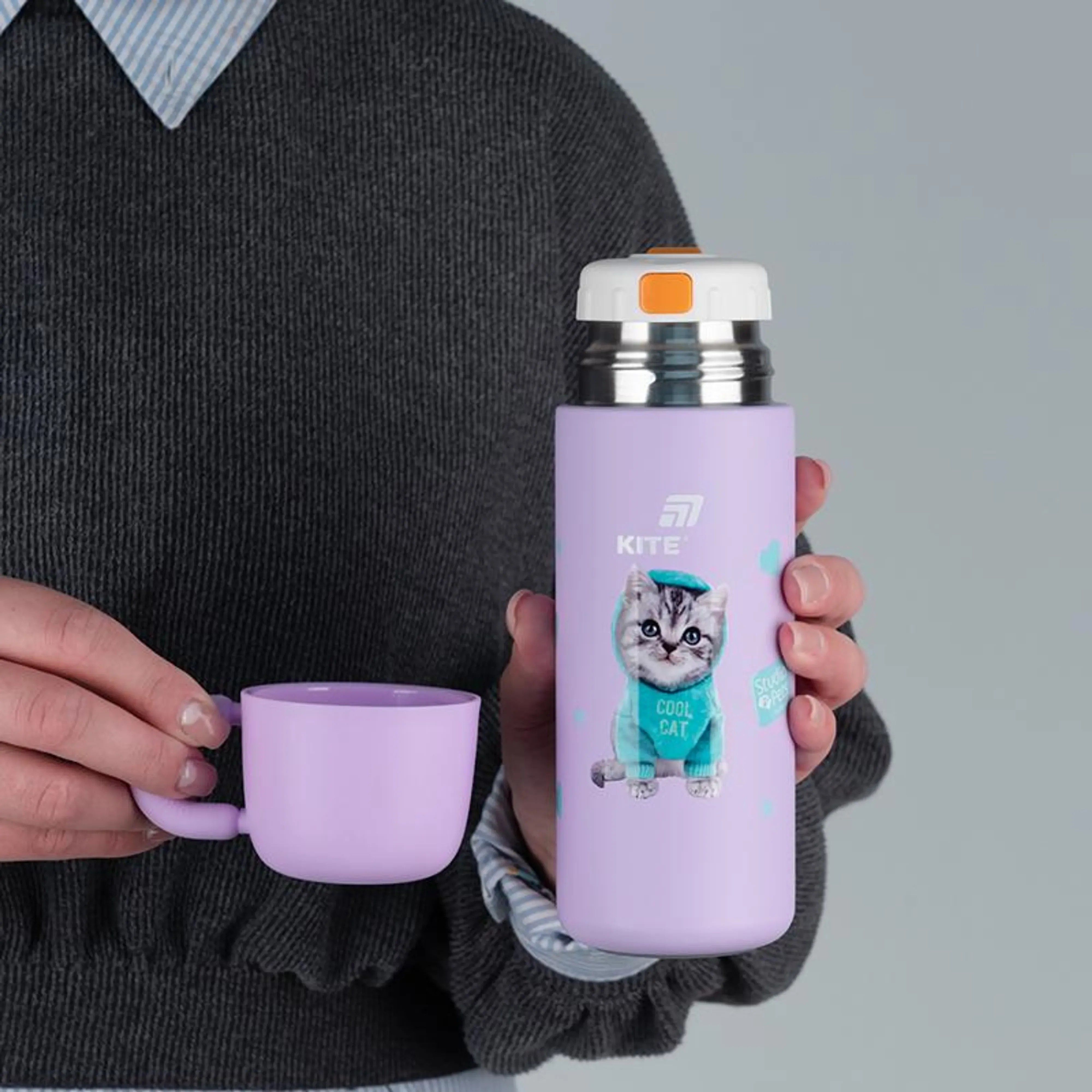 Термос Kite, 480 мл, Studio Pets, SP25-312 фото 