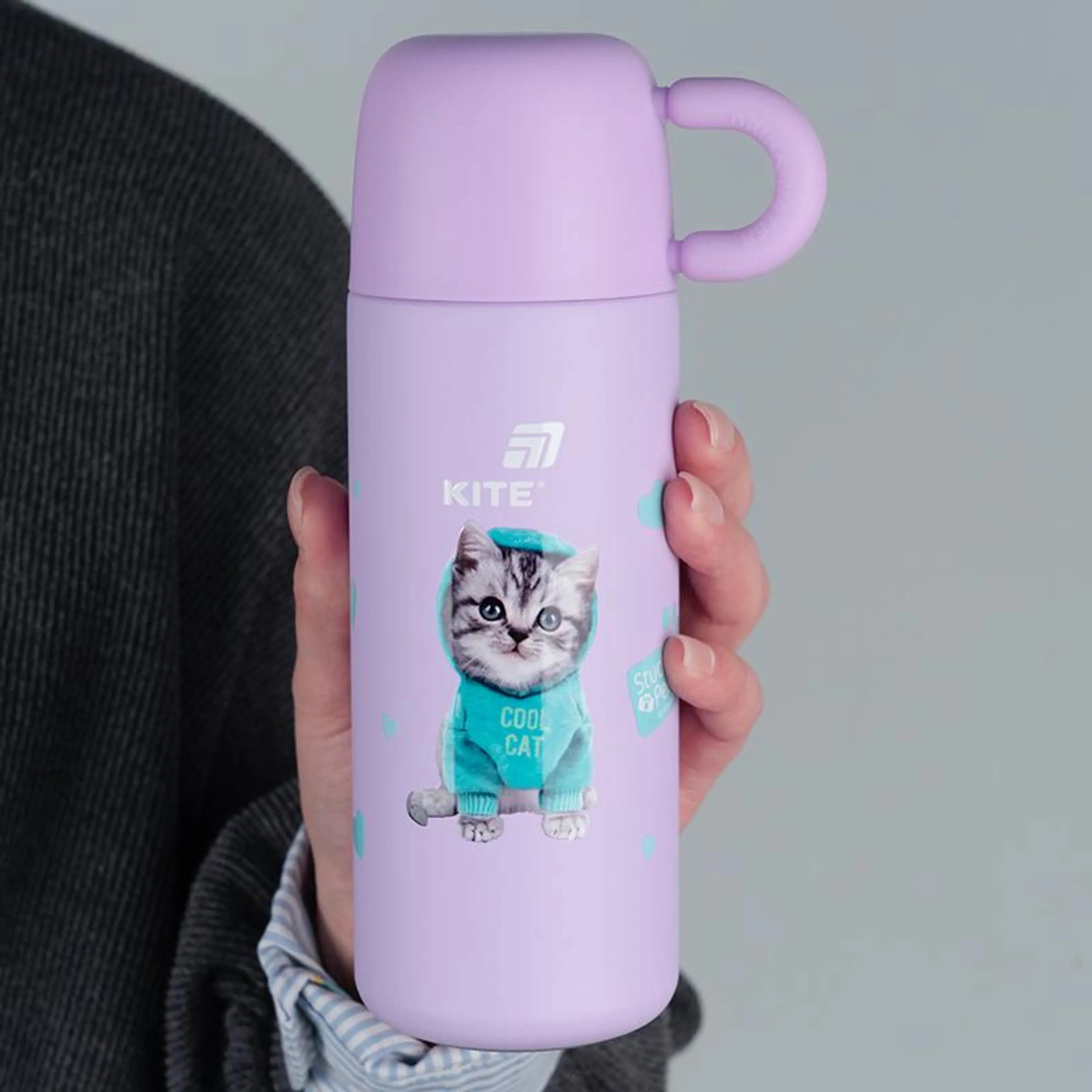 Термос Kite, 480 мл, Studio Pets, SP25-312 фото 