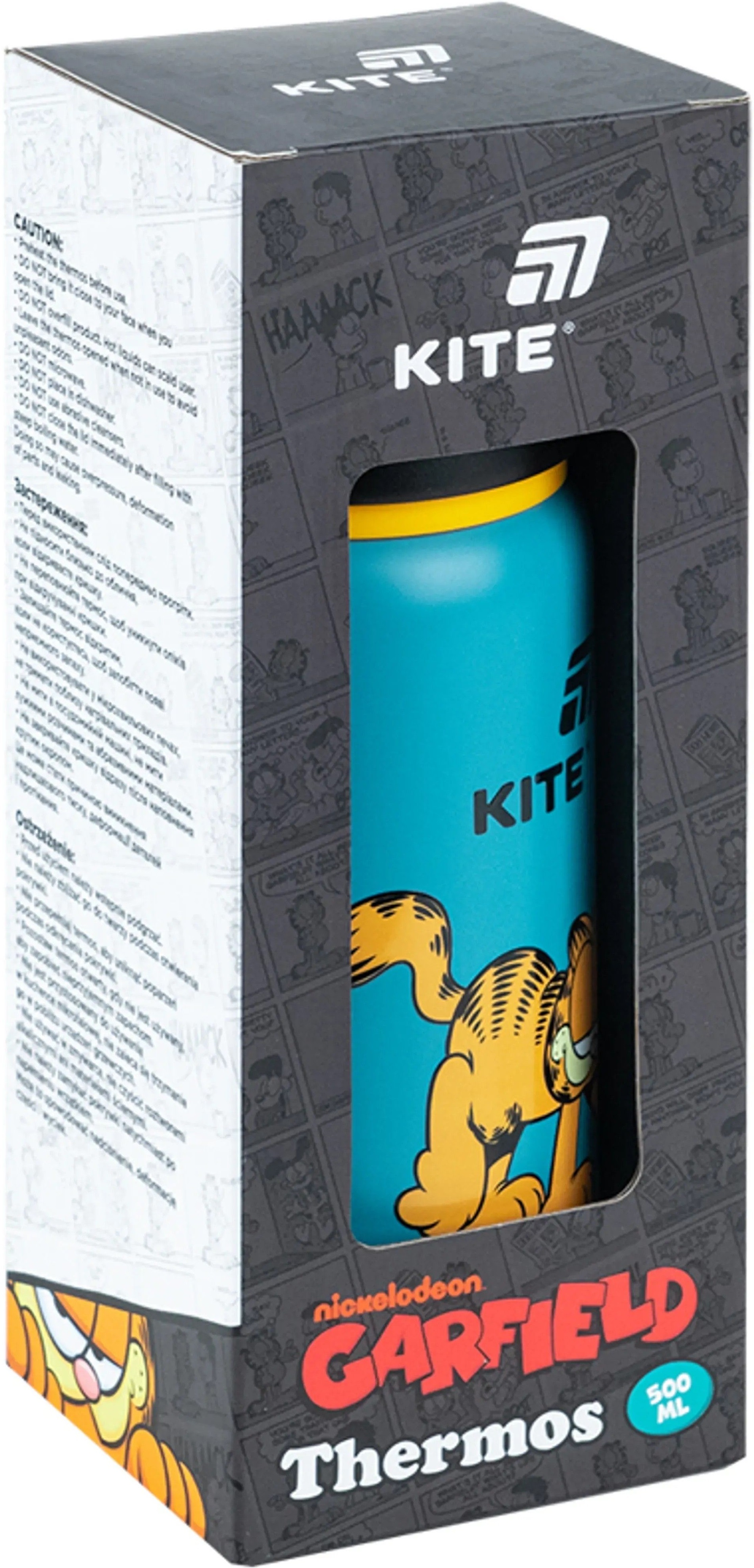 Термос Kite, 500 мл, Garfield, GF25-1229 фото 