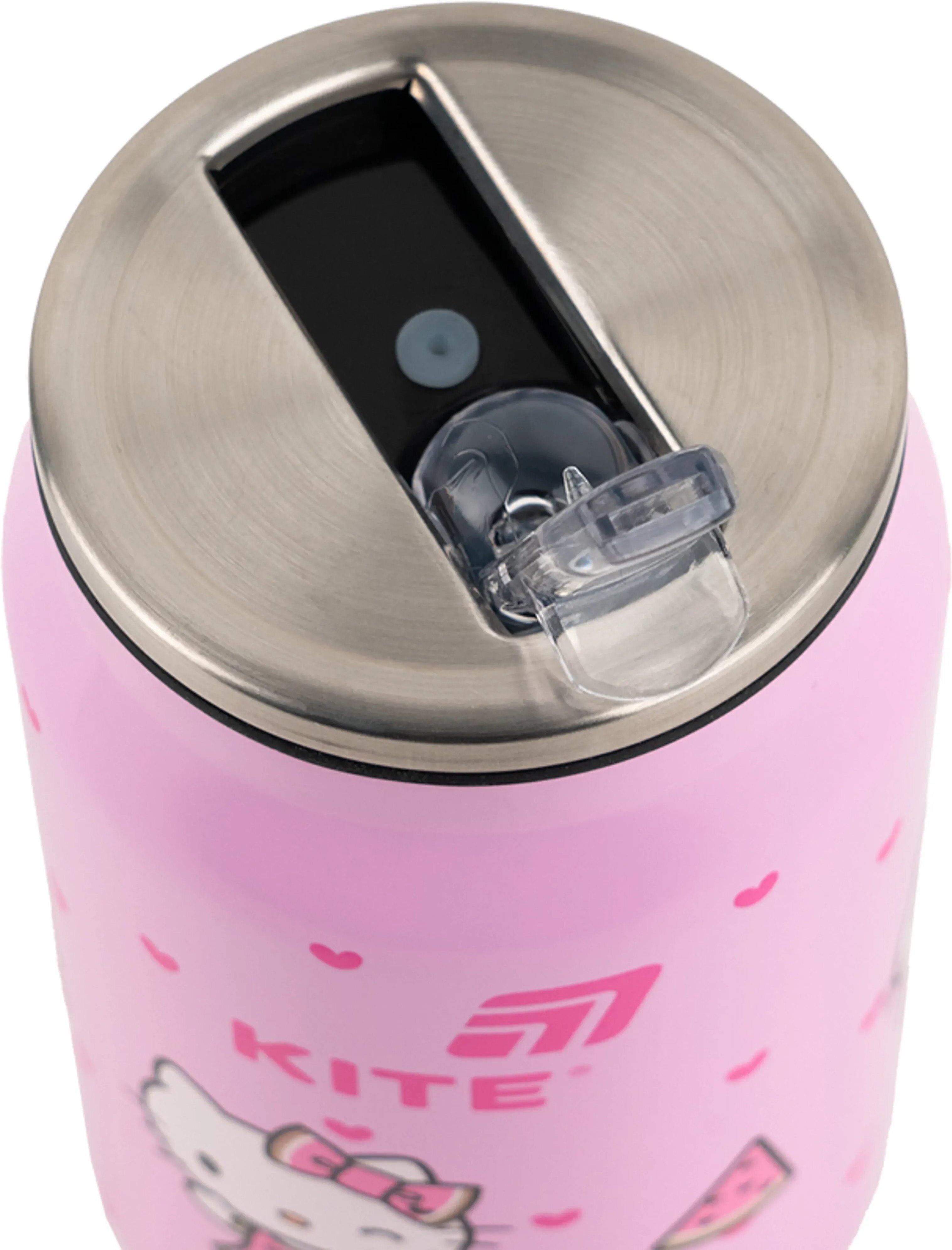 Термочашка с трубочкой Kite, 350мл Hello Kitty, HK25-1263 фото 