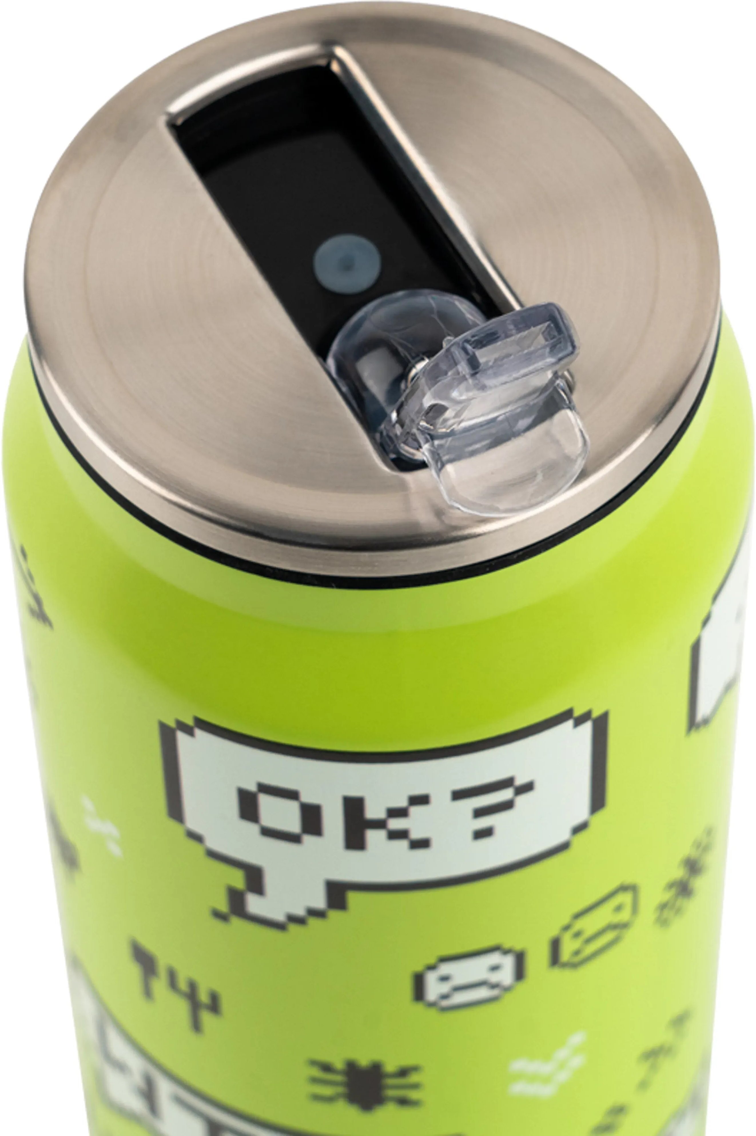 Термочашка з трубочкою Kite, 500мл, Game over, K25-1264-1фото