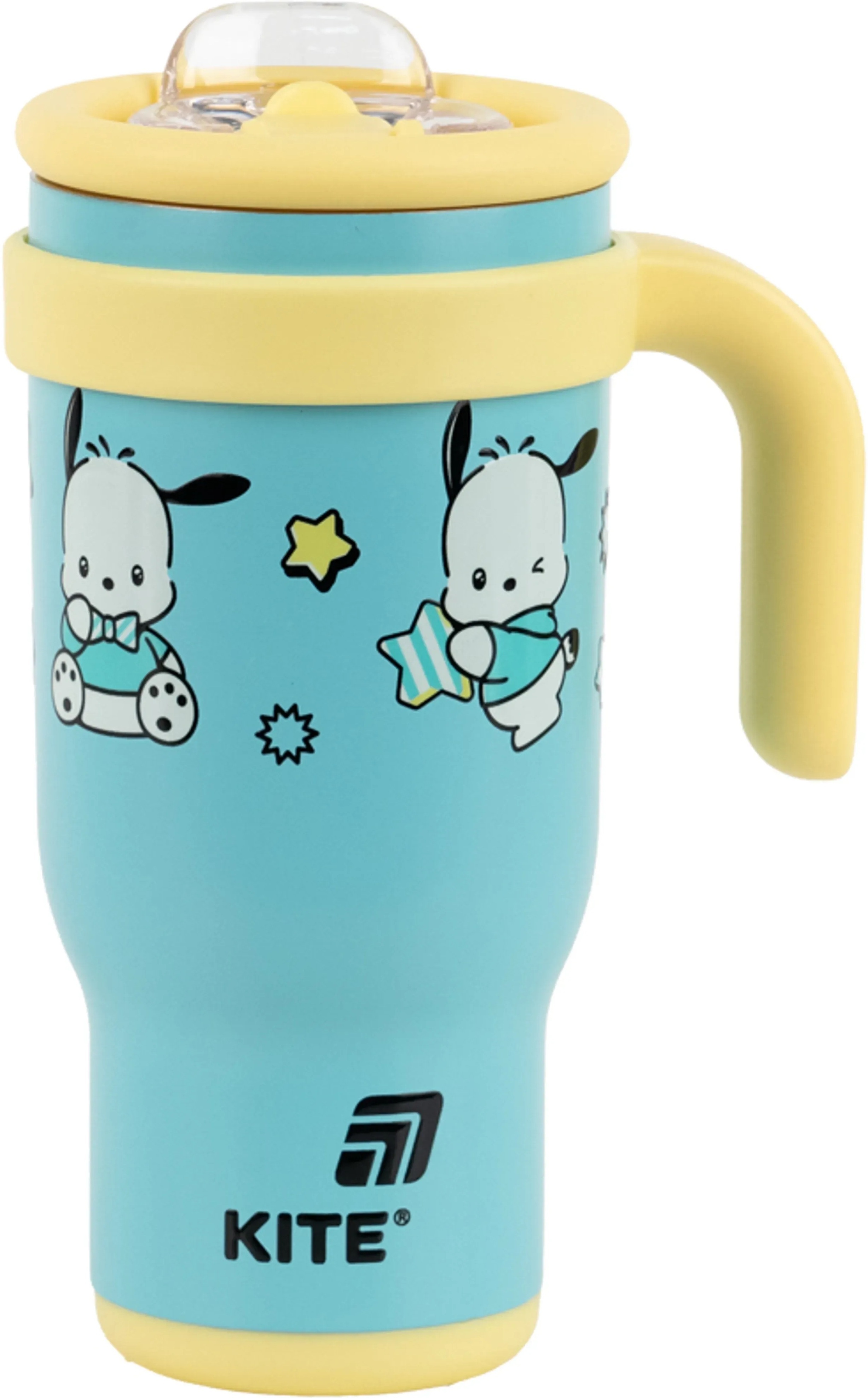 Термокружка с трубочкой Kite, 530мл, Pochacco, PC25-1266 фото 2