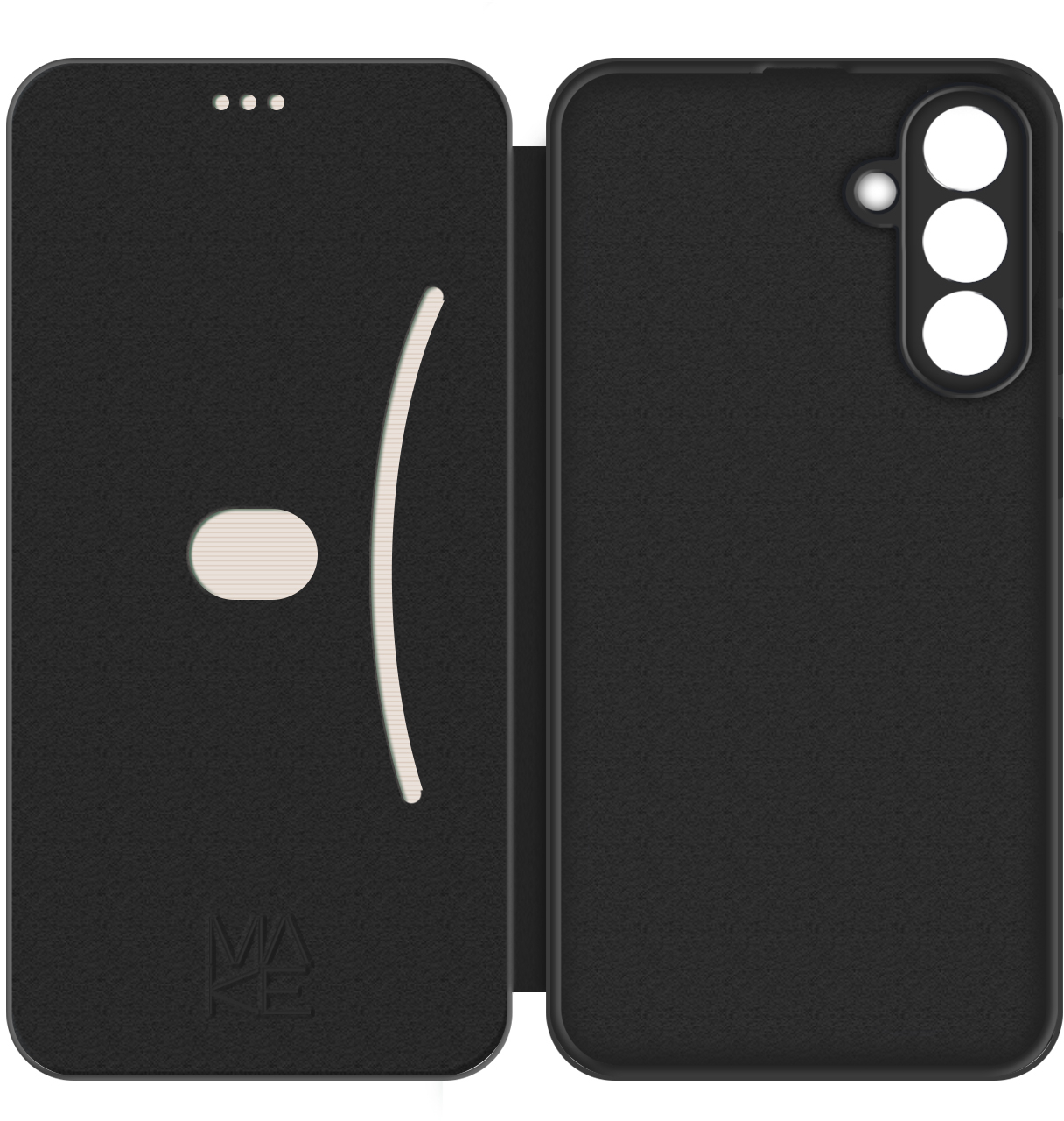 Чехол-книжка MakeFuture для Samsung A57 Flip Black (MCP-SA57BK) фото 