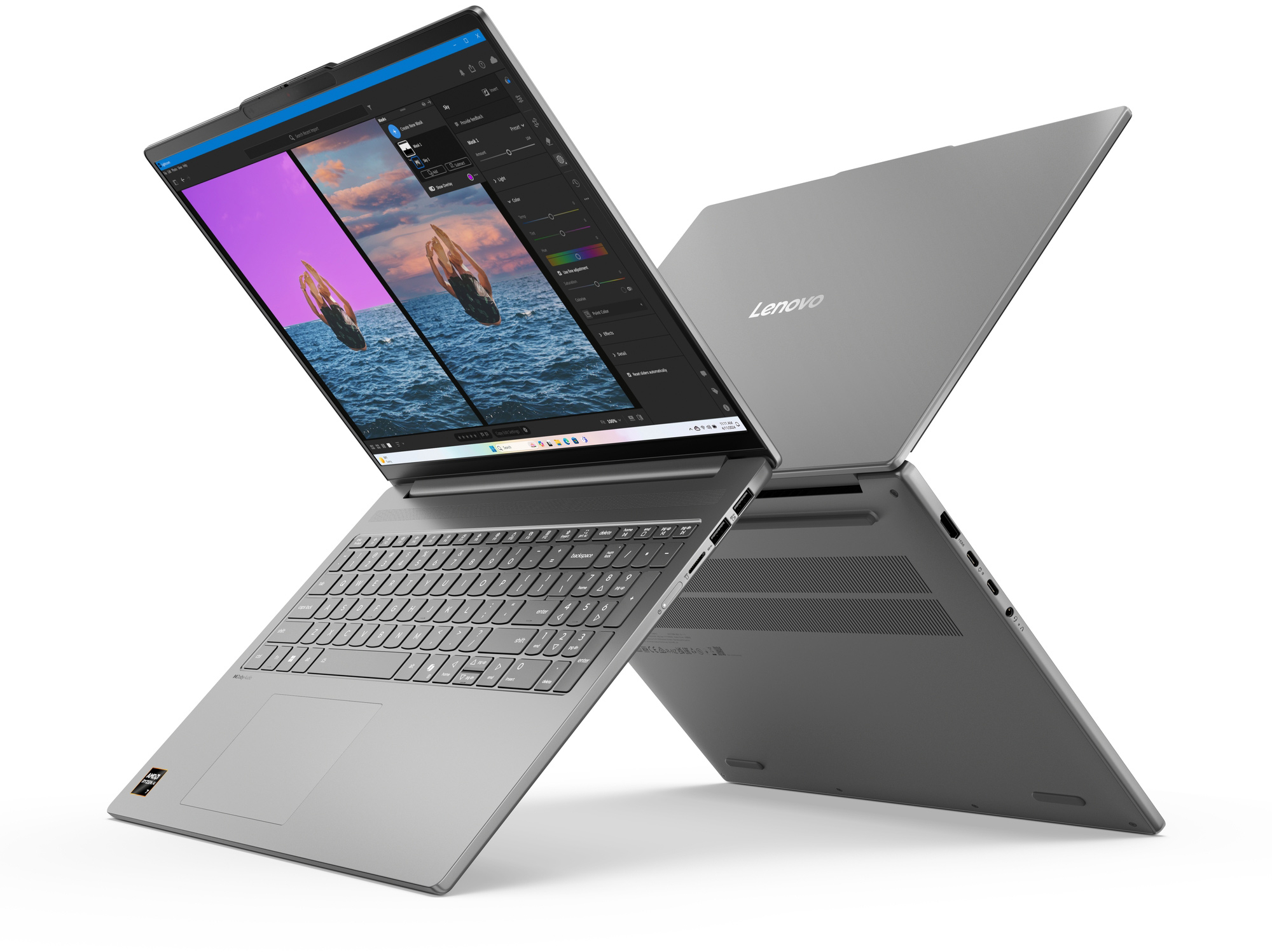 Ноутбук LENOVO IdeaPad Slim 5 16AKP10 Luna Grey (83HY008NRA) фото 