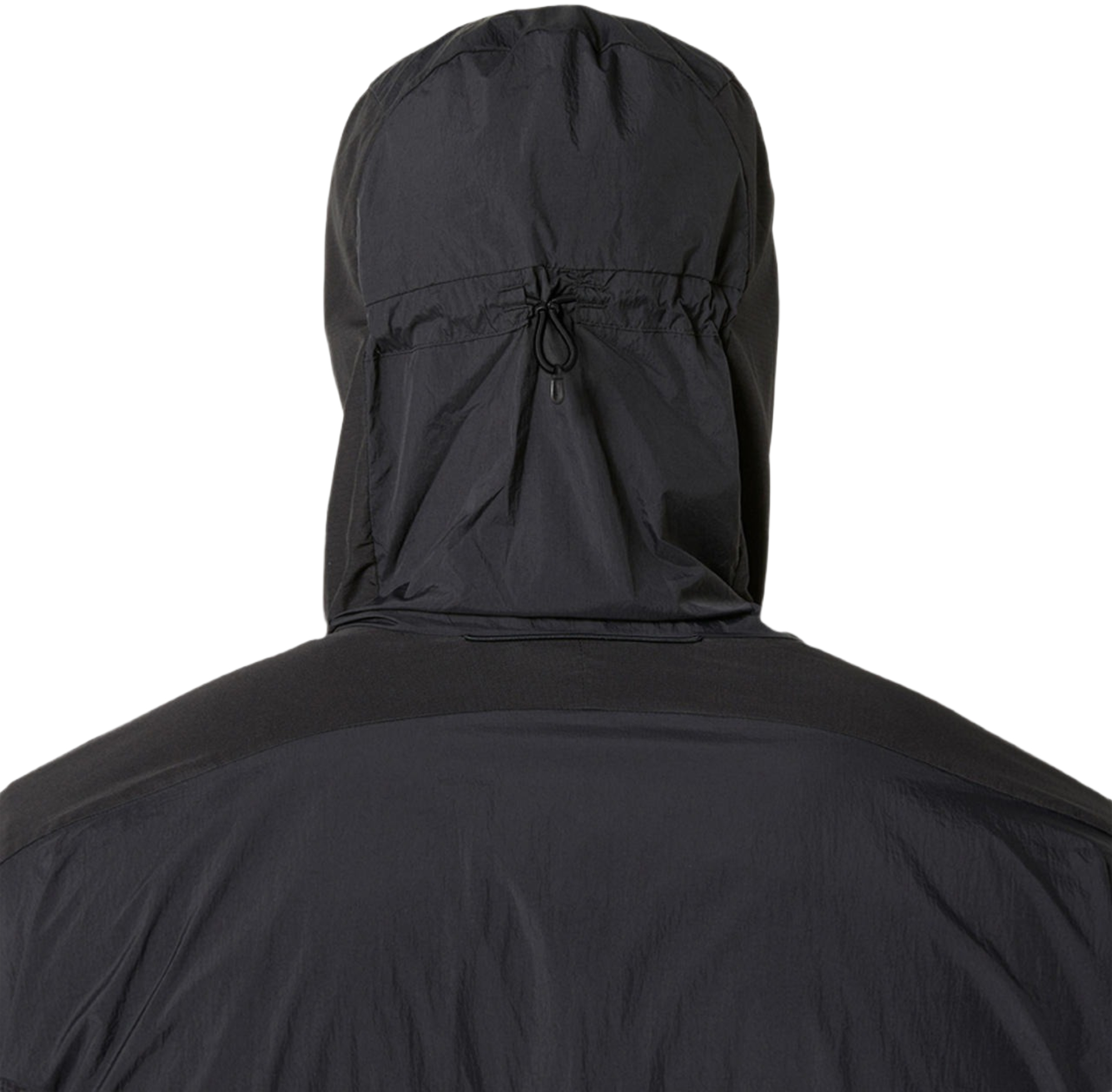 Ветровка спортивная мужская Asics Road Packable Jacket 2011D084-001 M черная фото 