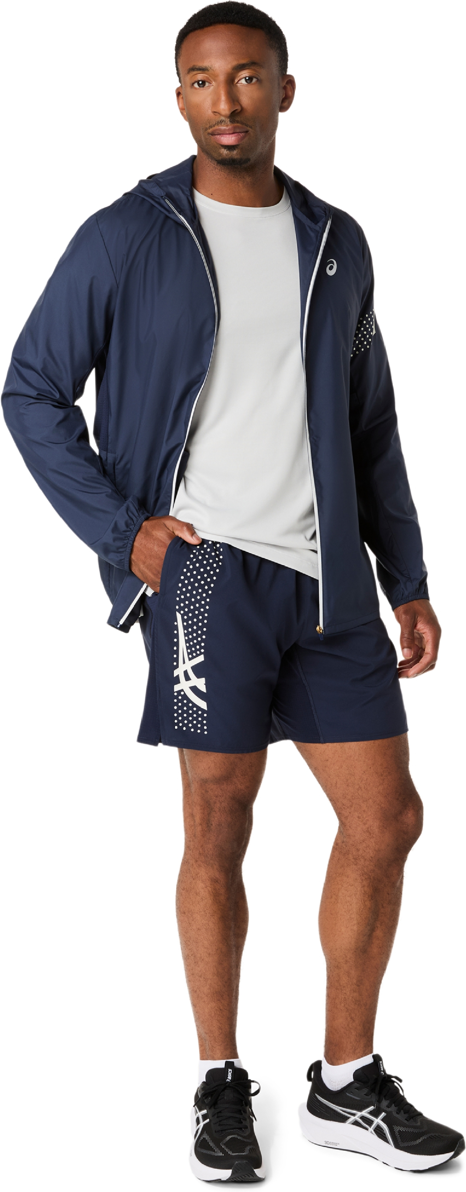 Шорты спортивные мужские Asics Icon 7In Short 2011D455-401 M темно-синие фото 