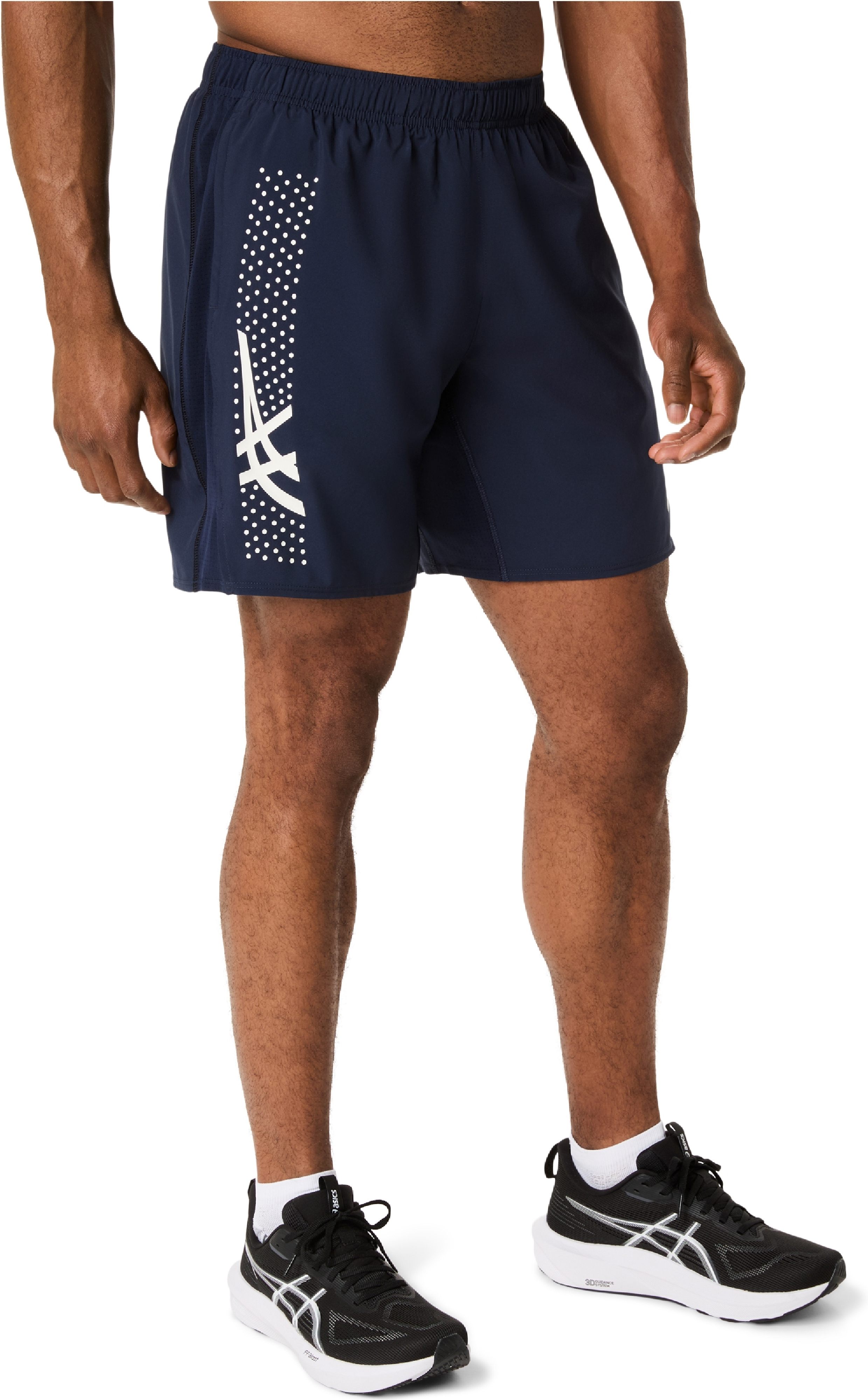 Шорты спортивные мужские Asics Icon 7In Short 2011D455-401 S темно-синие фото 