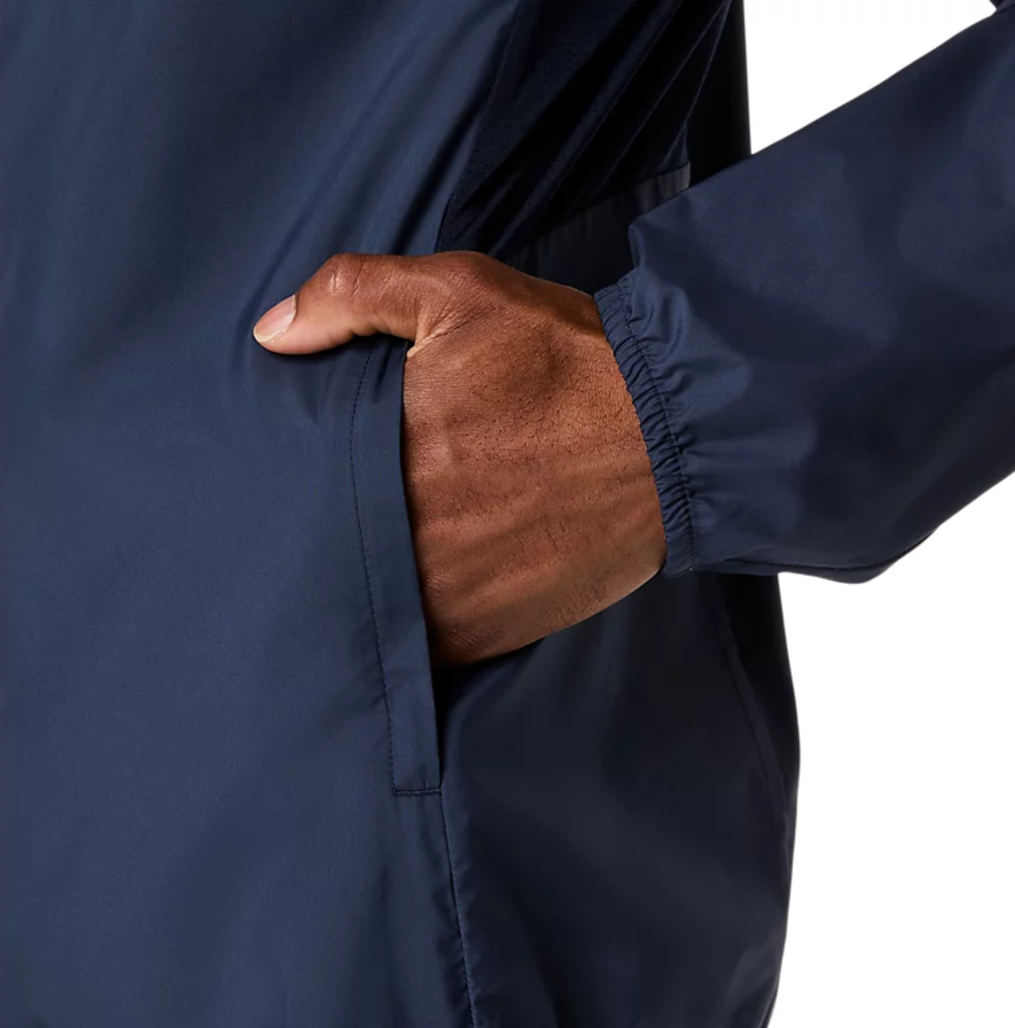 Ветровка спортивная мужская Asics Icon Jacket 2011D456-401 L черная фото 