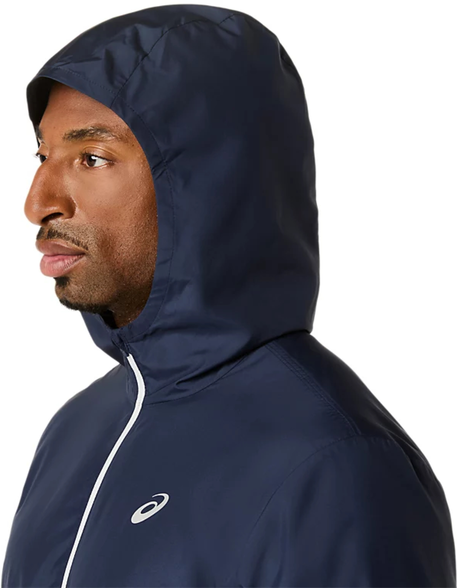 Ветровка спортивная мужская Asics Icon Jacket 2011D456-401 XL черная фото 