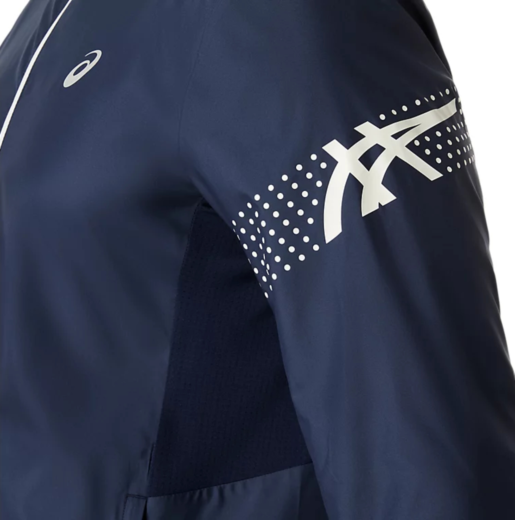 Ветровка спортивная мужская Asics Icon Jacket 2011D456-401 XL черная фото 