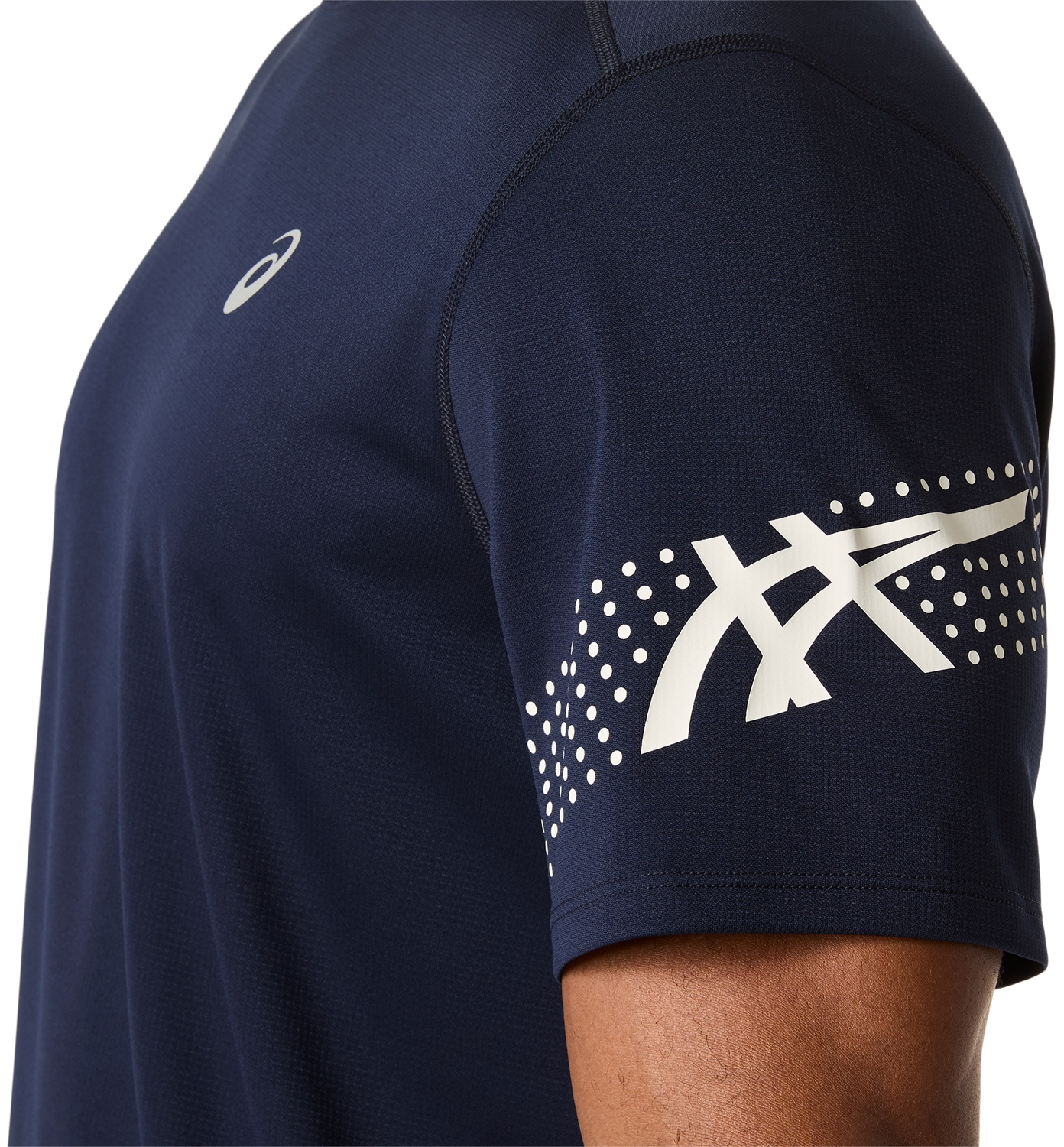 Футболка мужская Asics Icon Ss Top 2011D458-401 L темно-синяя фото 