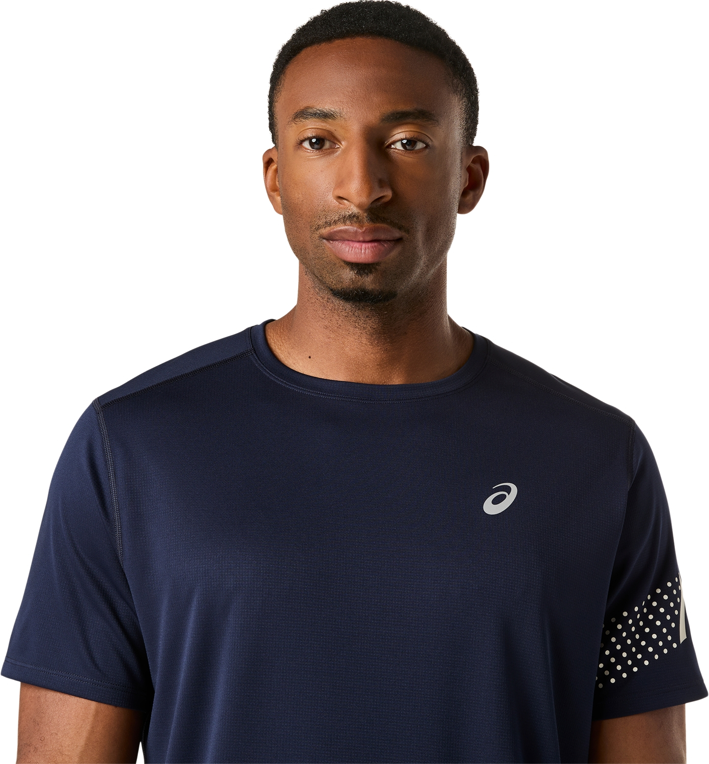 Футболка мужская Asics Icon Ss Top 2011D458-401 XL темно-темно-синяя фото 5