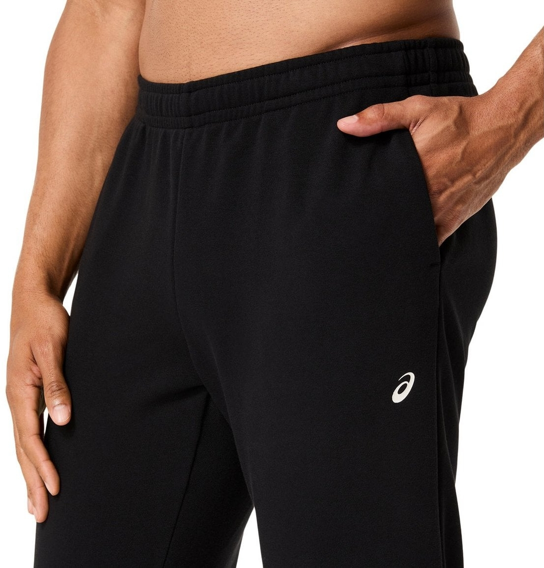 Спортивные штаны мужские Asics French Terry Pant 2031F447-001 S черные фото 