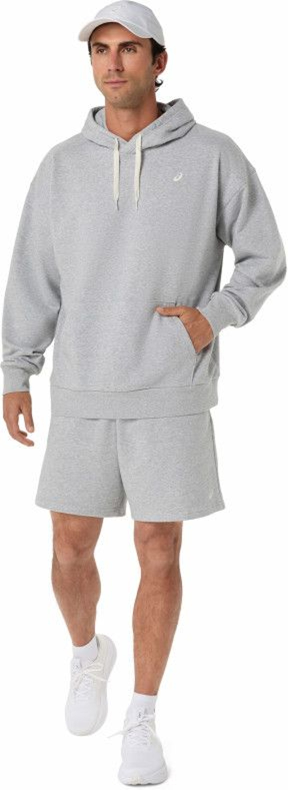 Шорты мужские Asics French Terry Relaxed 7In Short 2031F448-020 XL серые фото 