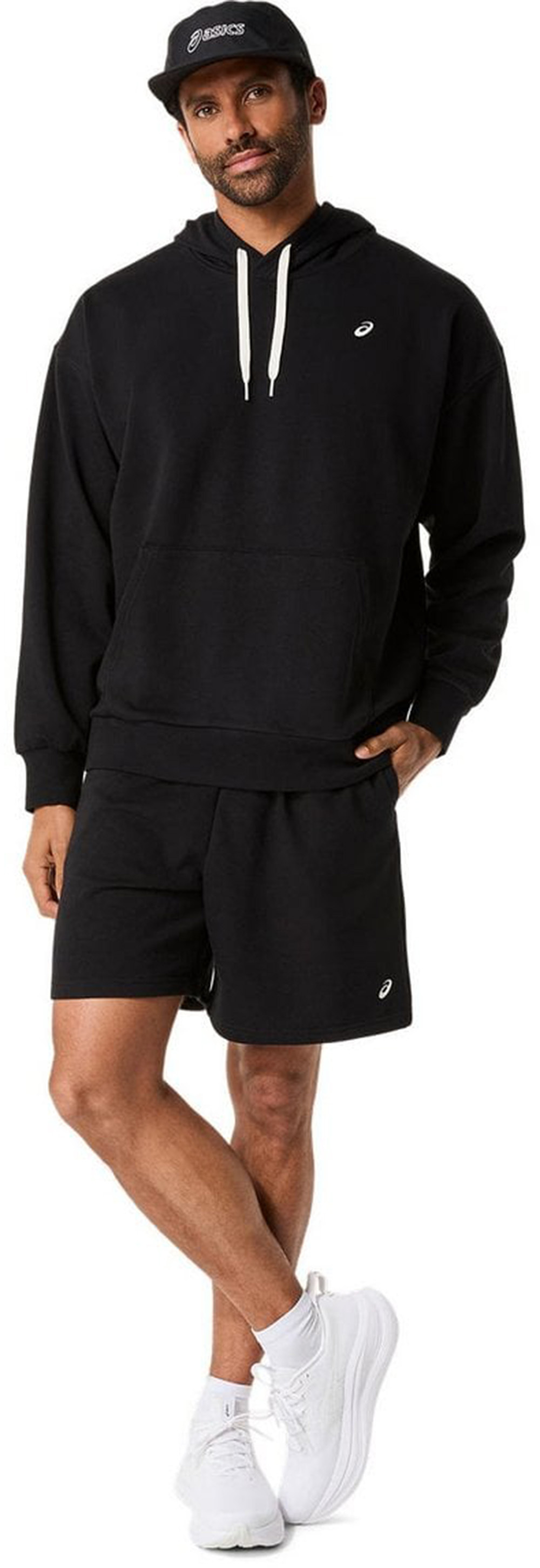 Худі чоловіче Asics French Terry Relaxed Pullover Hoodie 2031F449-001 L чорнефото8