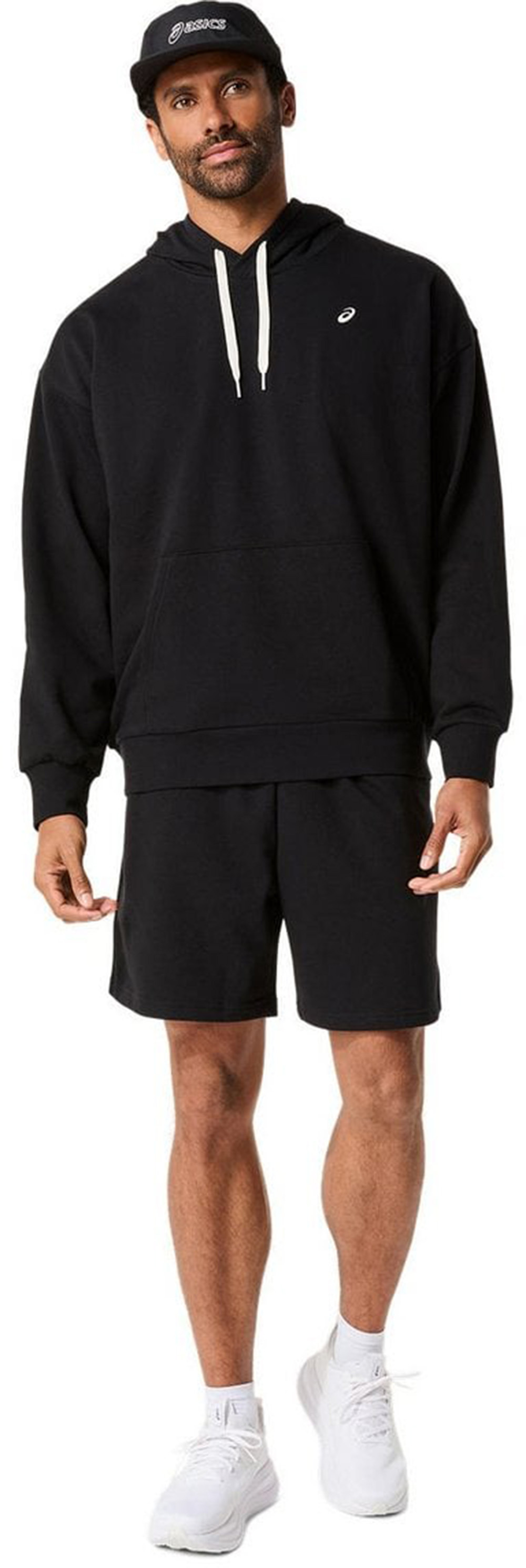 Худі чоловіче Asics French Terry Relaxed Pullover Hoodie 2031F449-001 M чорнефото7