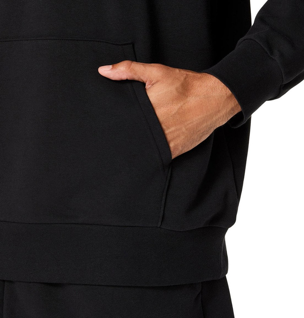 Худі чоловіче Asics French Terry Relaxed Pullover Hoodie 2031F449-001 S чорнефото6