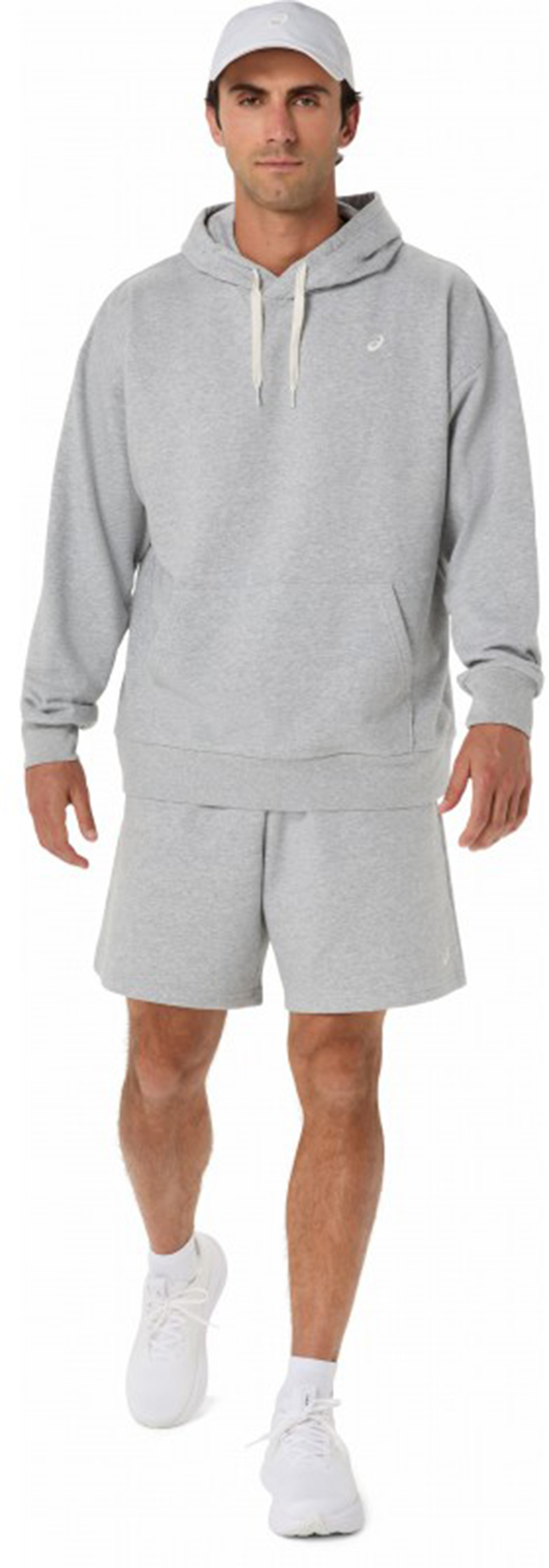 Худі чоловіче Asics French Terry Relaxed Pullover Hoodie 2031F449-020 S сірефото7