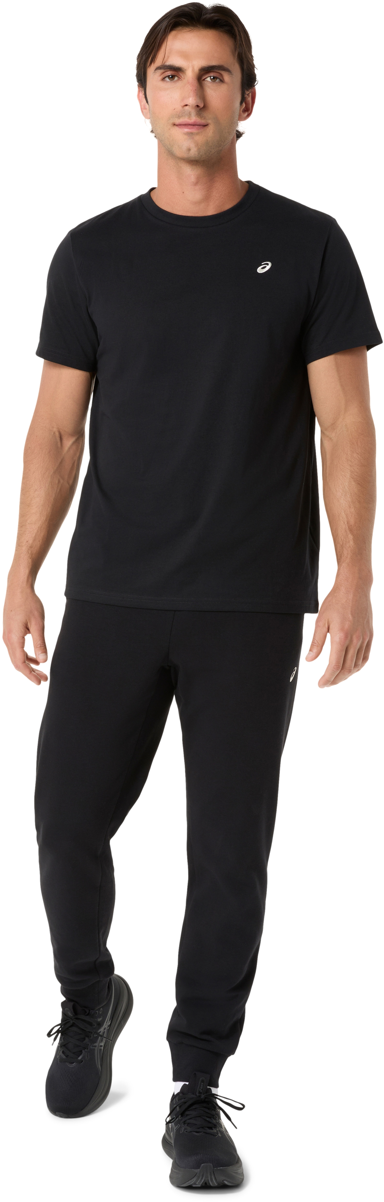 Футболка мужская Asics Spiral Embroidery Tee 2031F458-001 L черная фото 