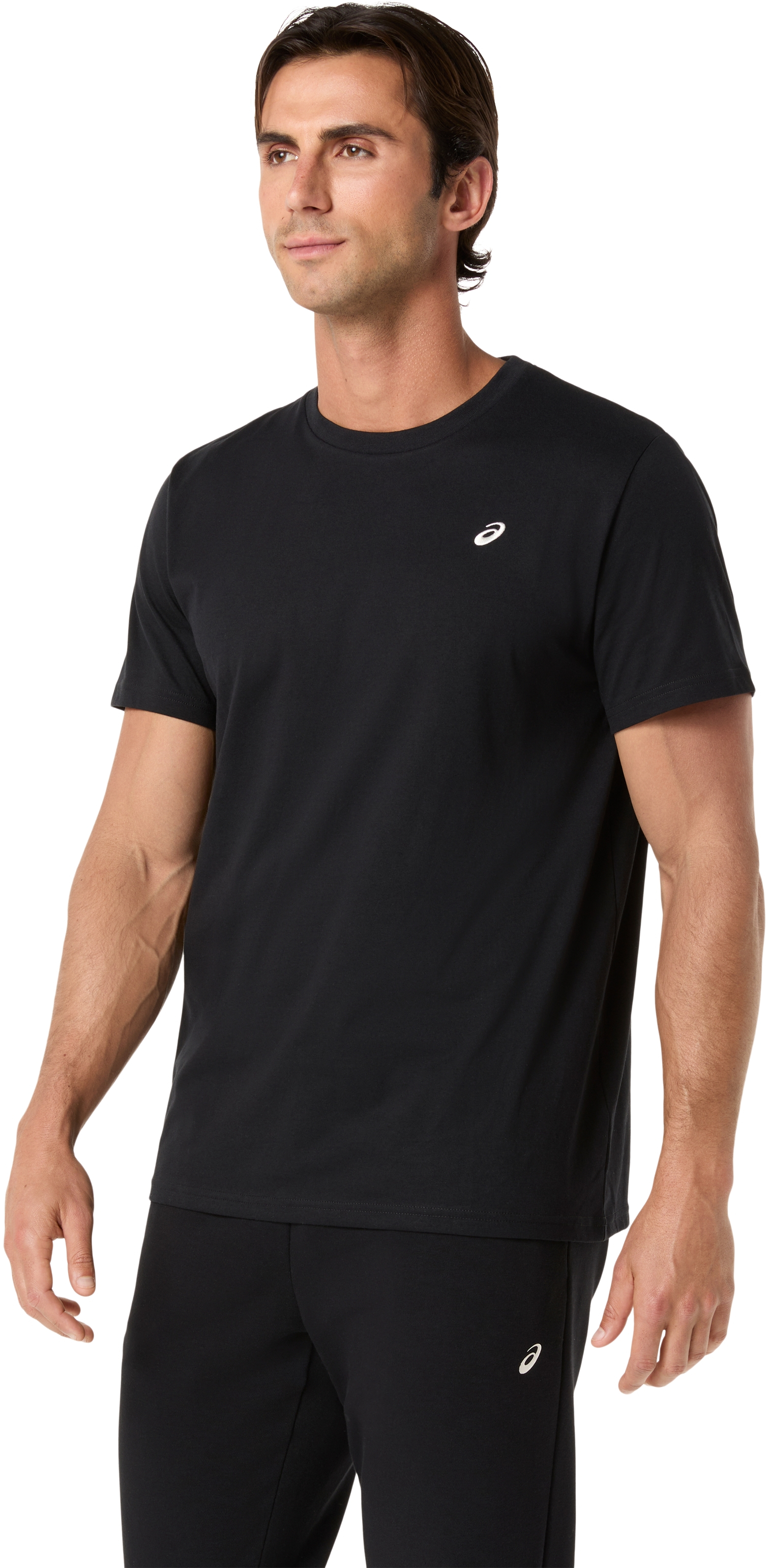 Футболка мужская Asics Spiral Embroidery Tee 2031F458-001 M черная фото 